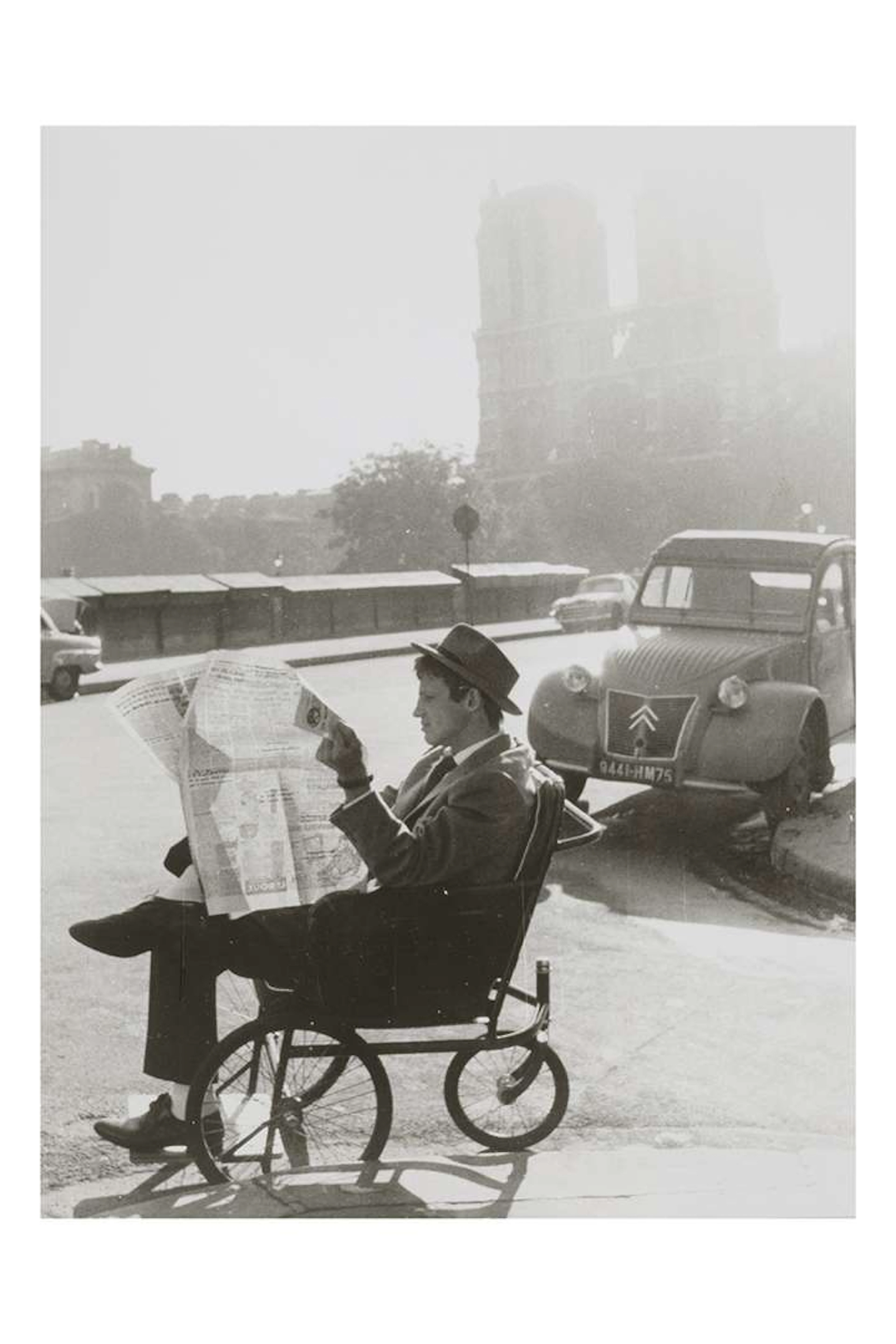 Raymond CAUCHETIER (1920–2021), Breathless, Jean-Luc Godard. Jean-Paul
