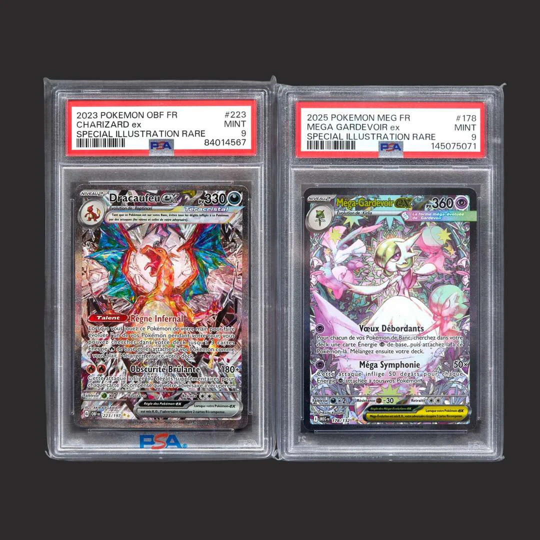 Pokémon: Charizard and Gardevoir SAR PSA 10