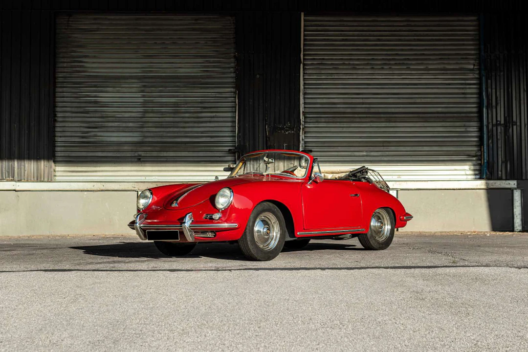 1960 – Porsche 356 B 1600 S 75 Cabriolet, Chassis No. 154368 French