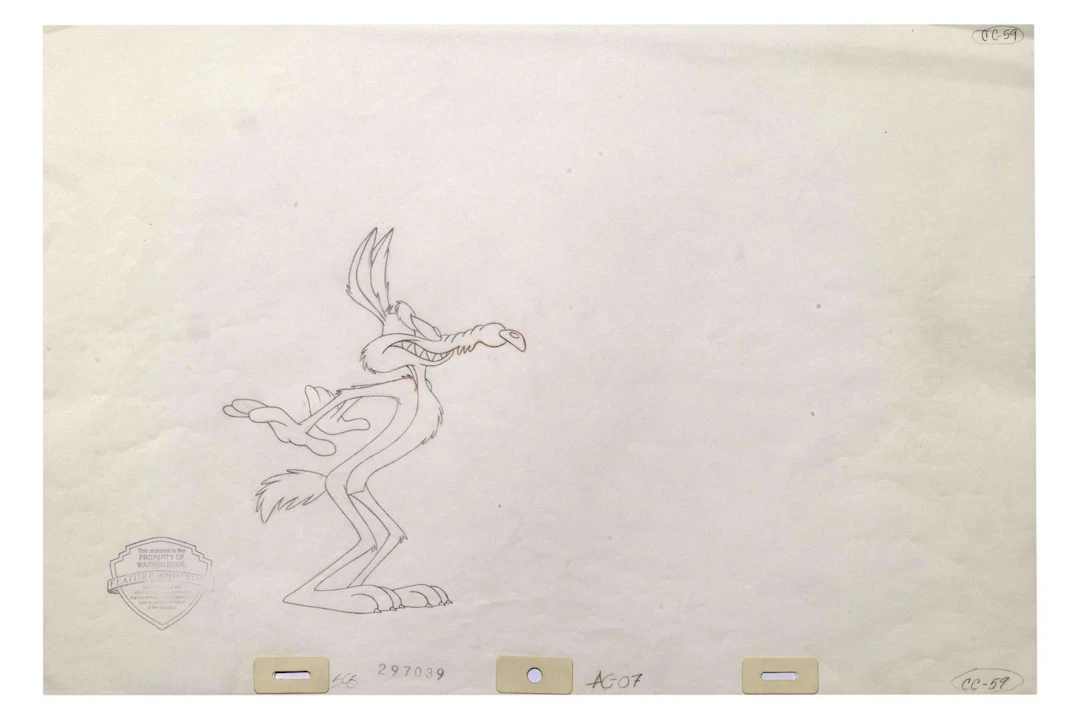 LOONEY TUNES, Pencil sketches. Looney Tunes: Back in Action / Warner