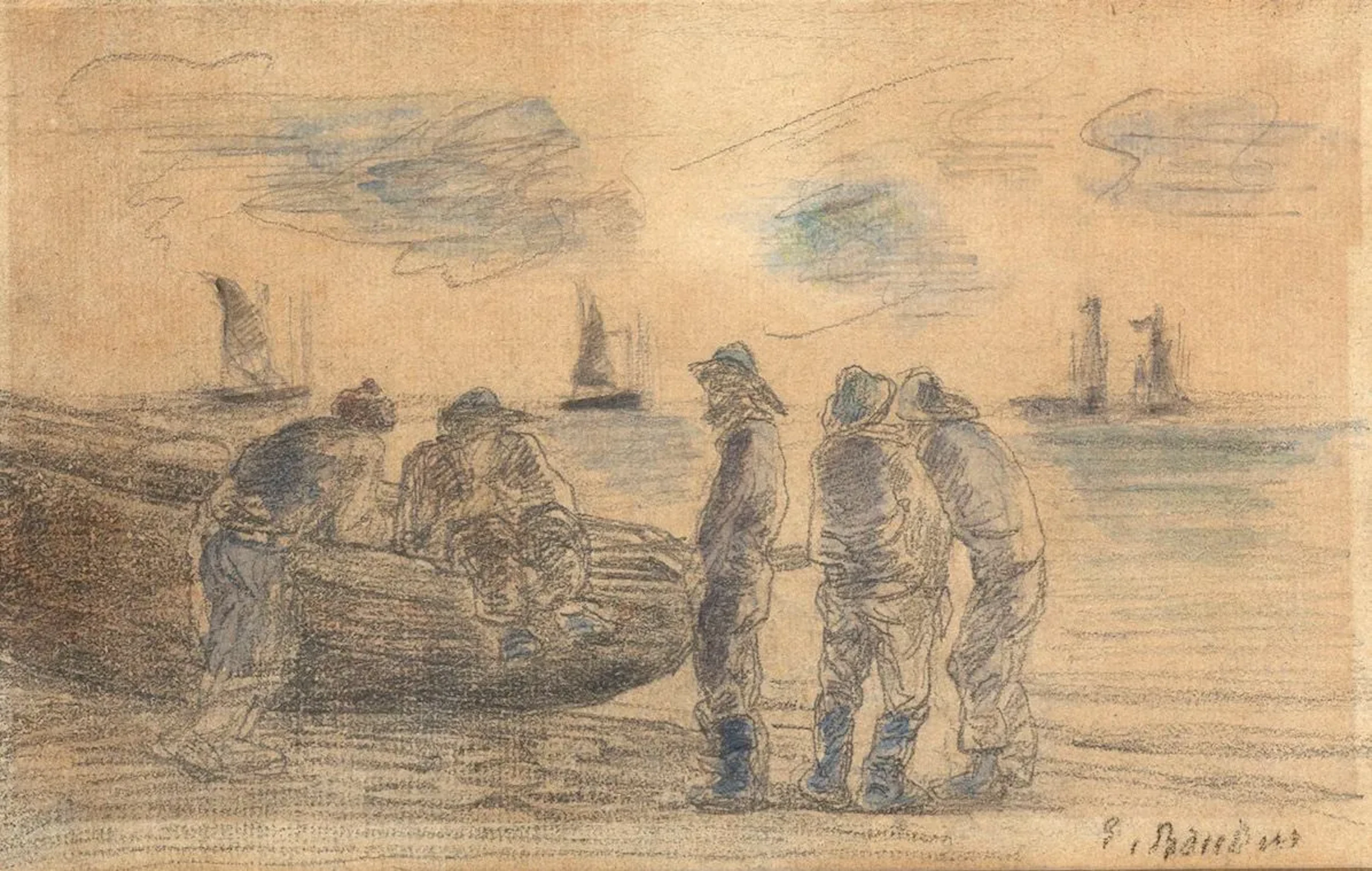 EUGÈNE BOUDIN (1824-1898) - Lot 19