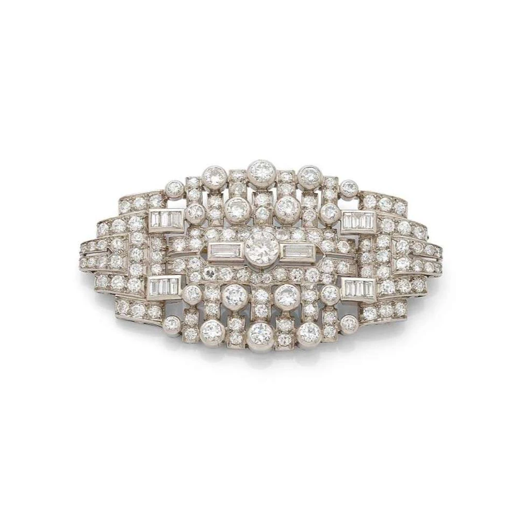 “PLAQUE” BROOCH