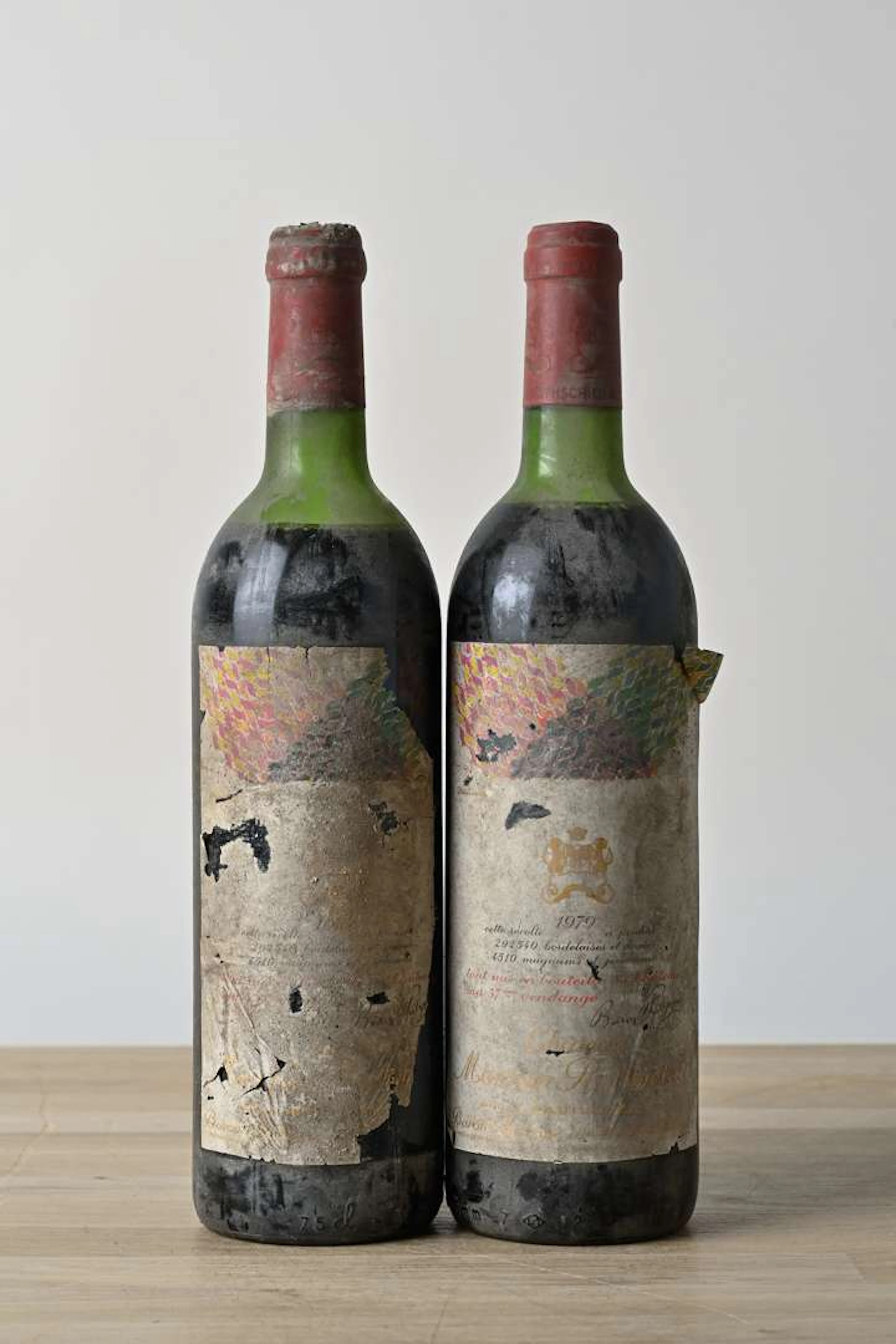 Château Mouton Rothschild, Lot de vins (Haut Brion, Mouton Rothschild…)