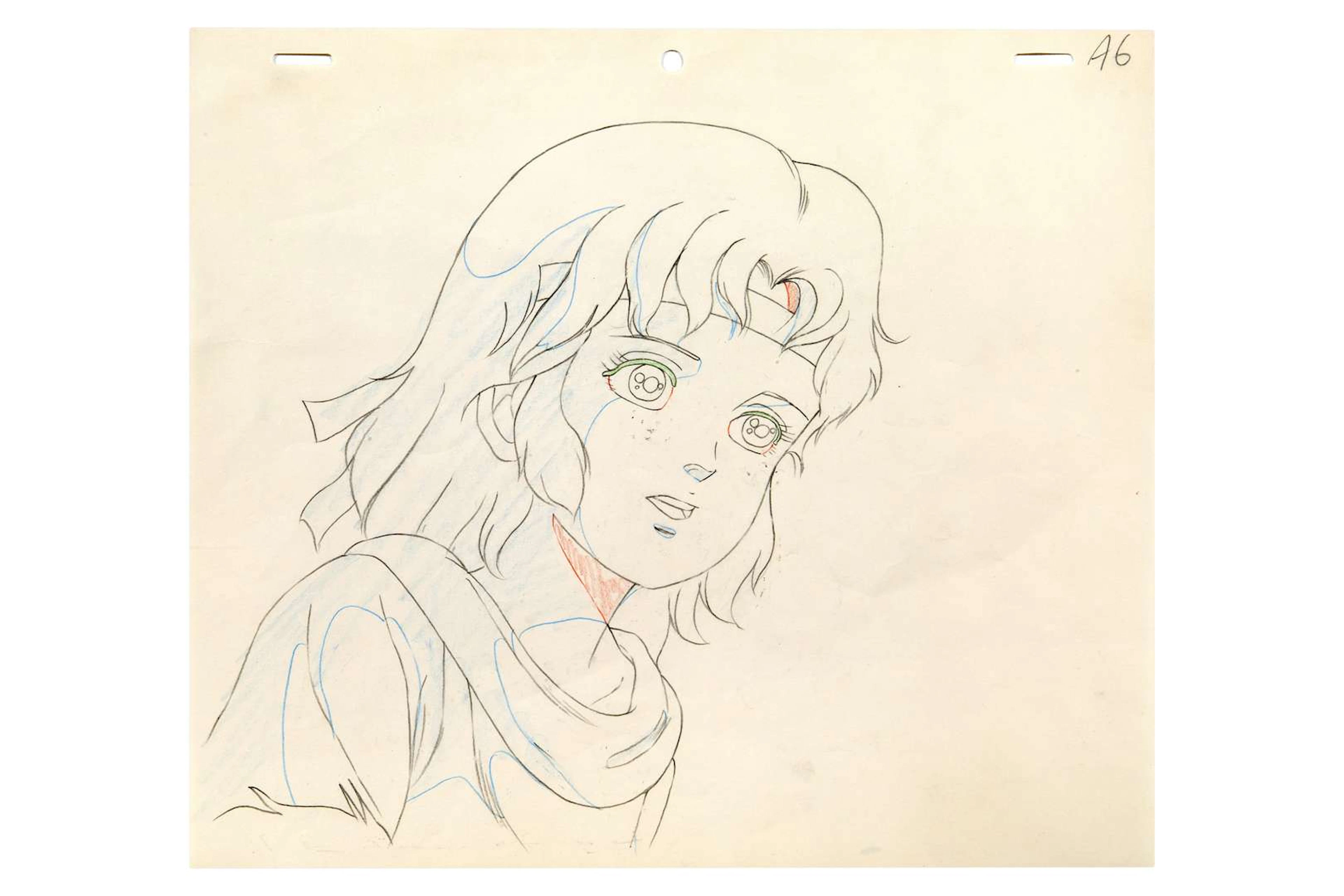 KEN LE SURVIVANT, Crayonné. Réalisation : Toyoo ASHIDA / Studio :