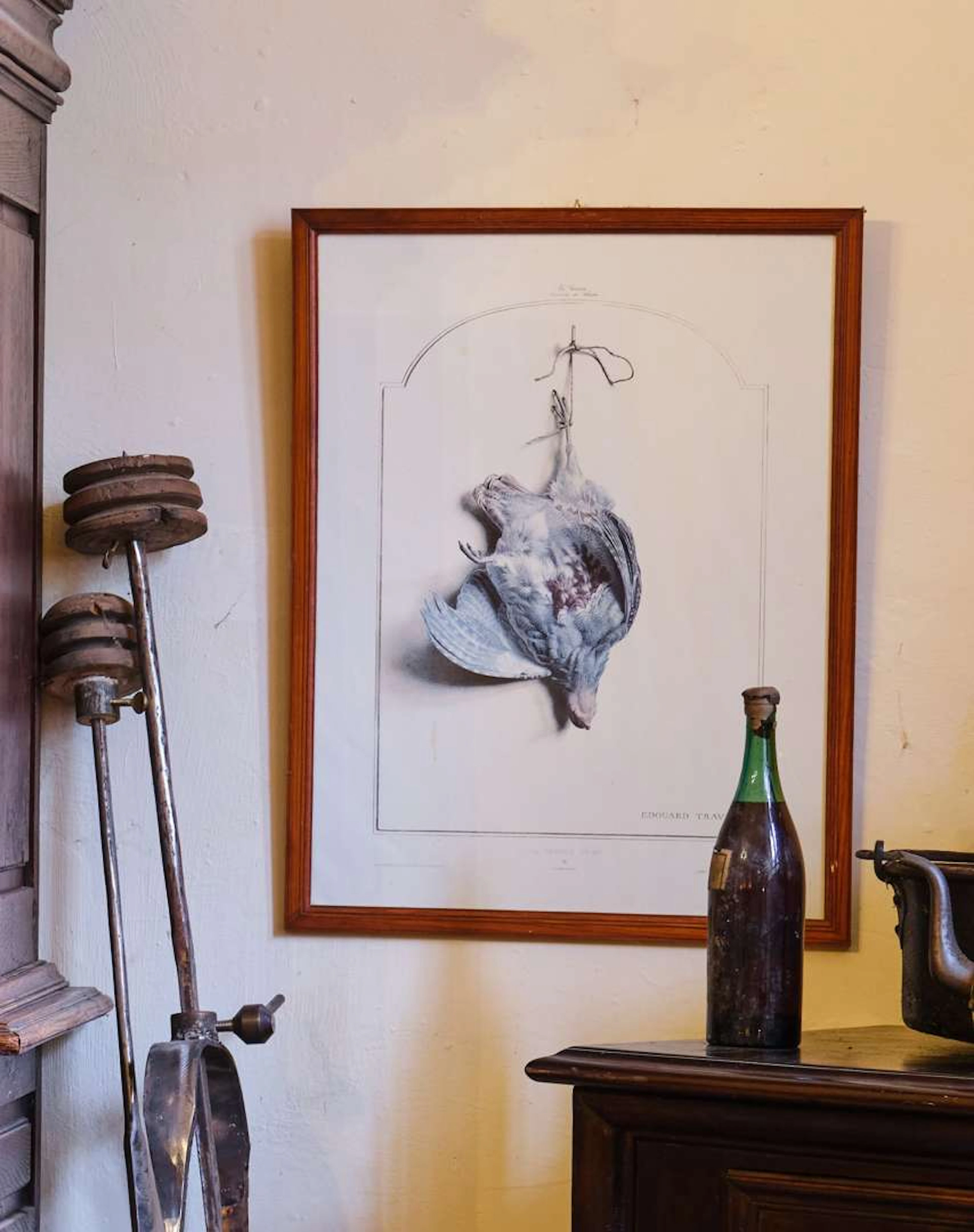 [PRINTS], A set of six framed prints depicting equestrian and hunting scenes