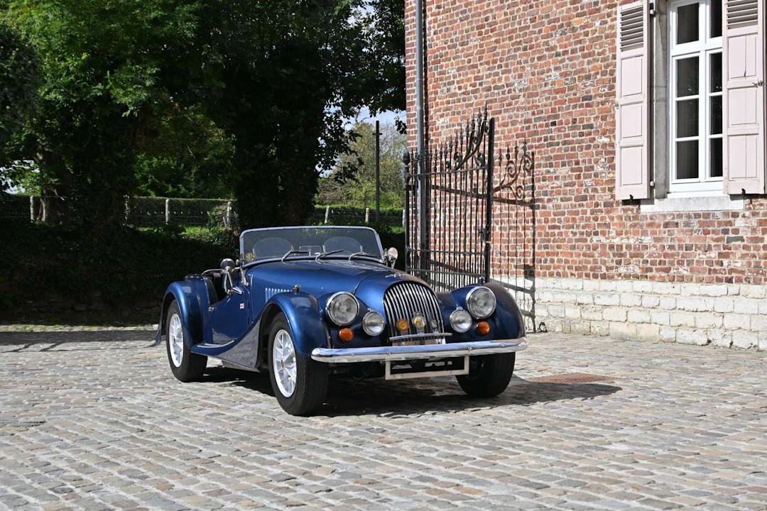 1975 – Morgan Plus 8, Chassis No. R7938 German registration certificate