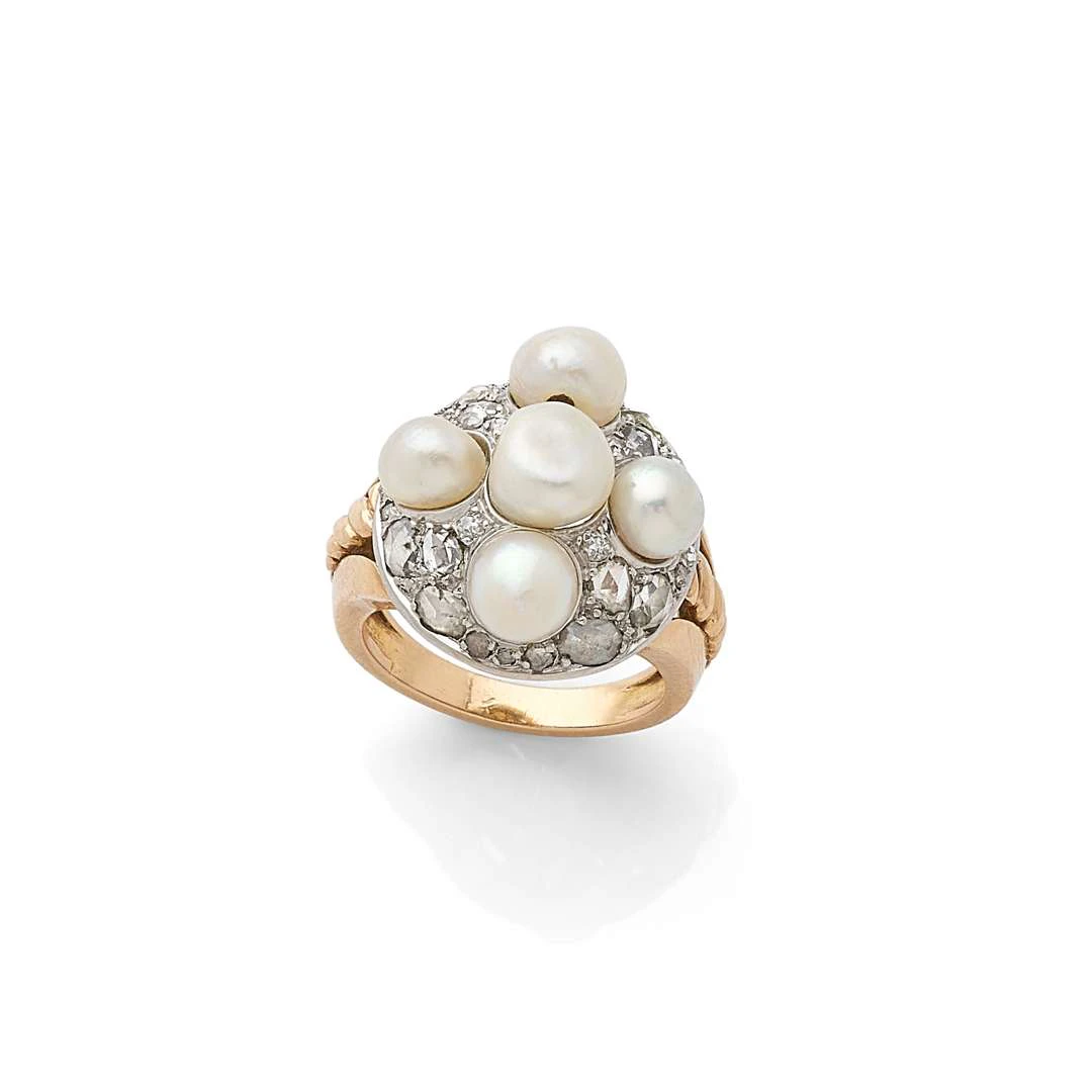 “PEARLS” RING