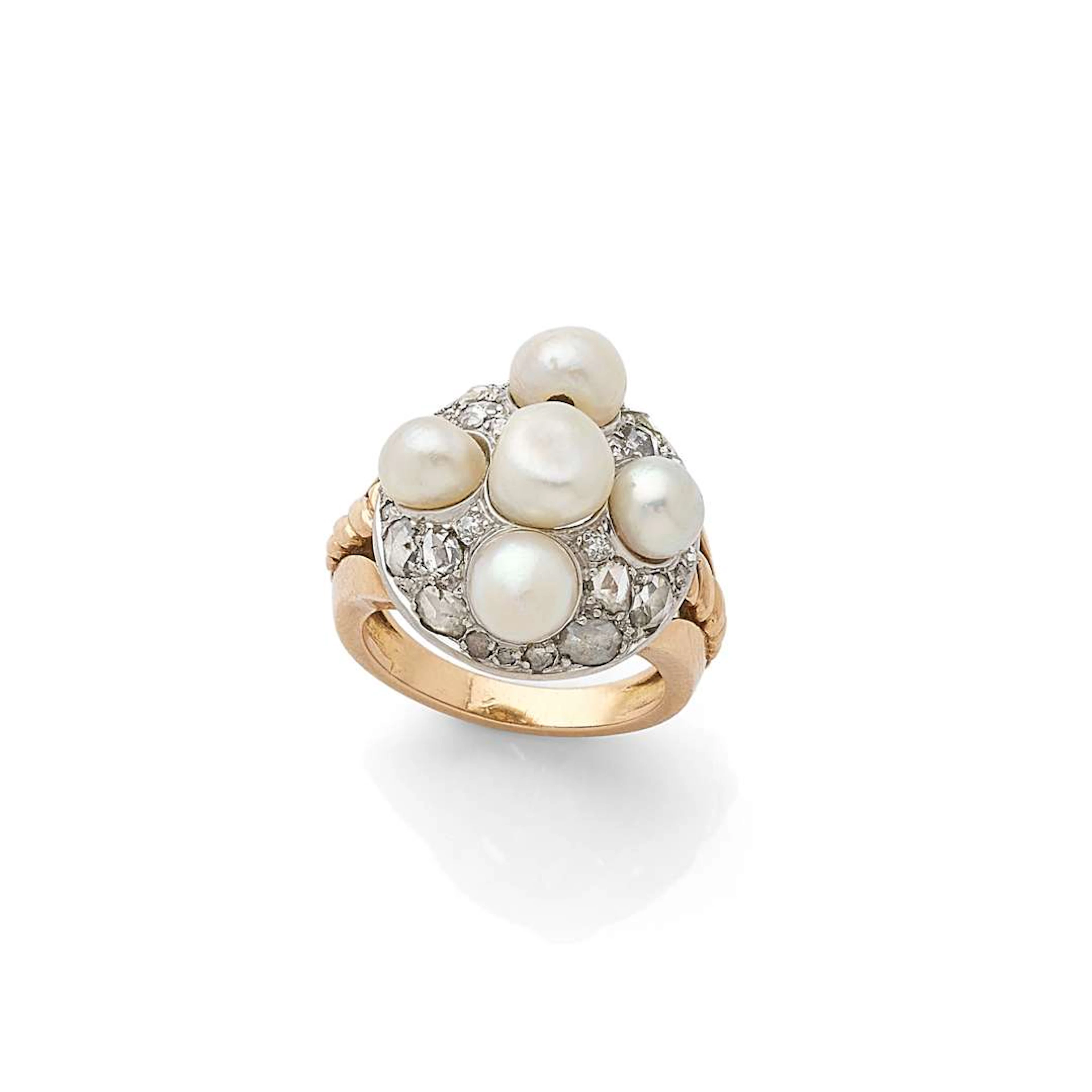 “PEARLS” RING