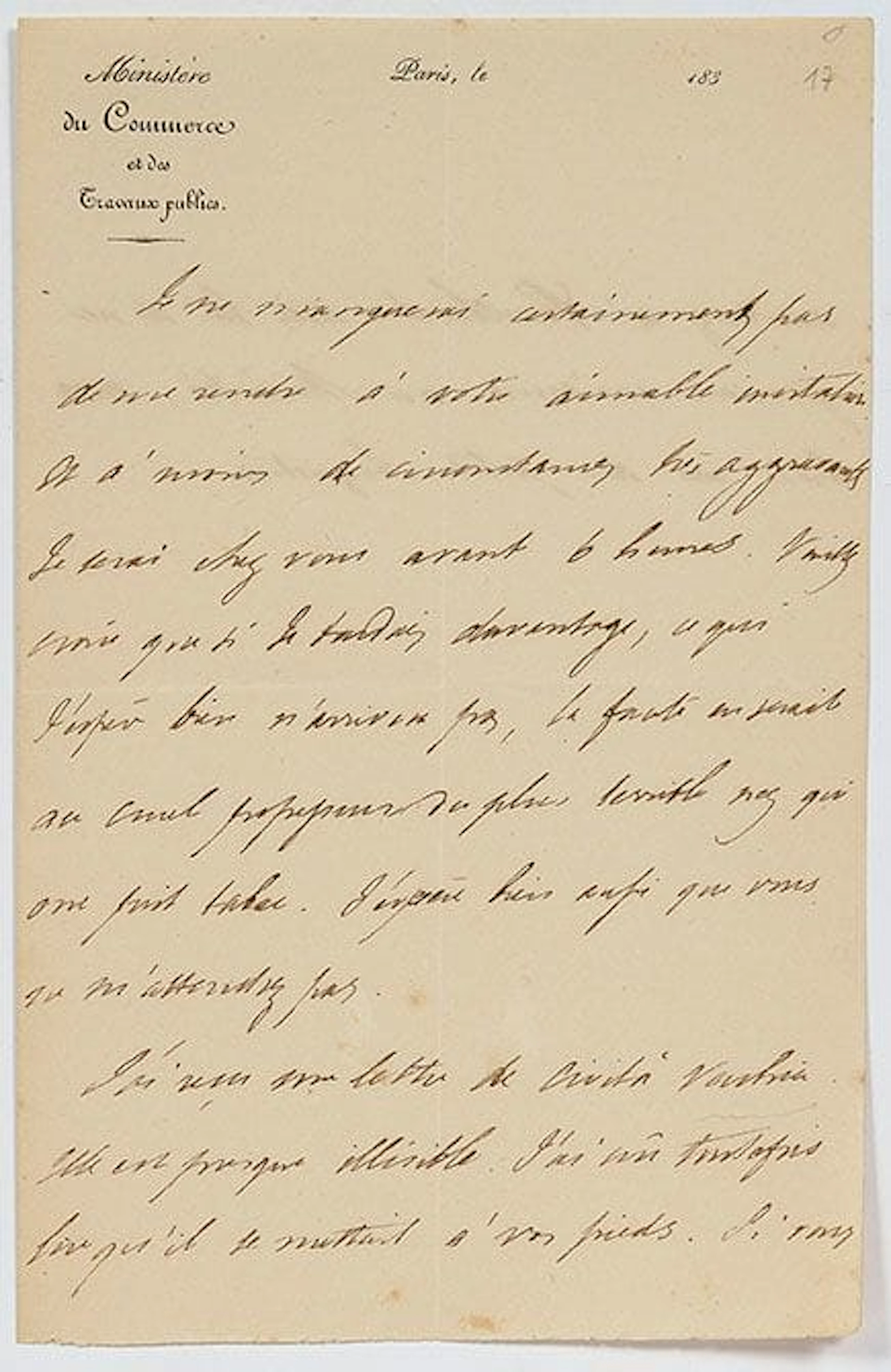 MÉRIMÉE Prosper (1803-1870). - Lot 517
