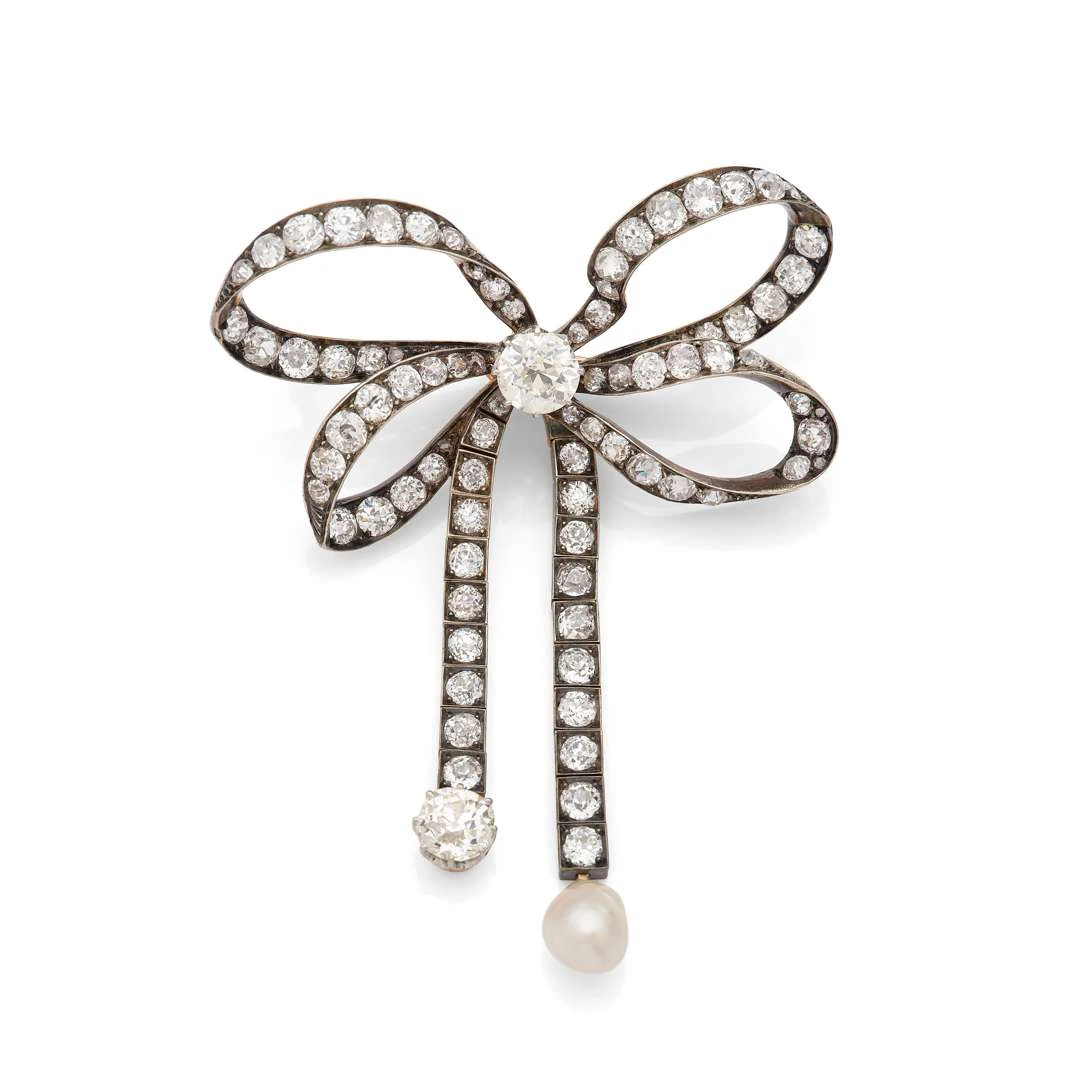 LARGE KNOT BROOCH