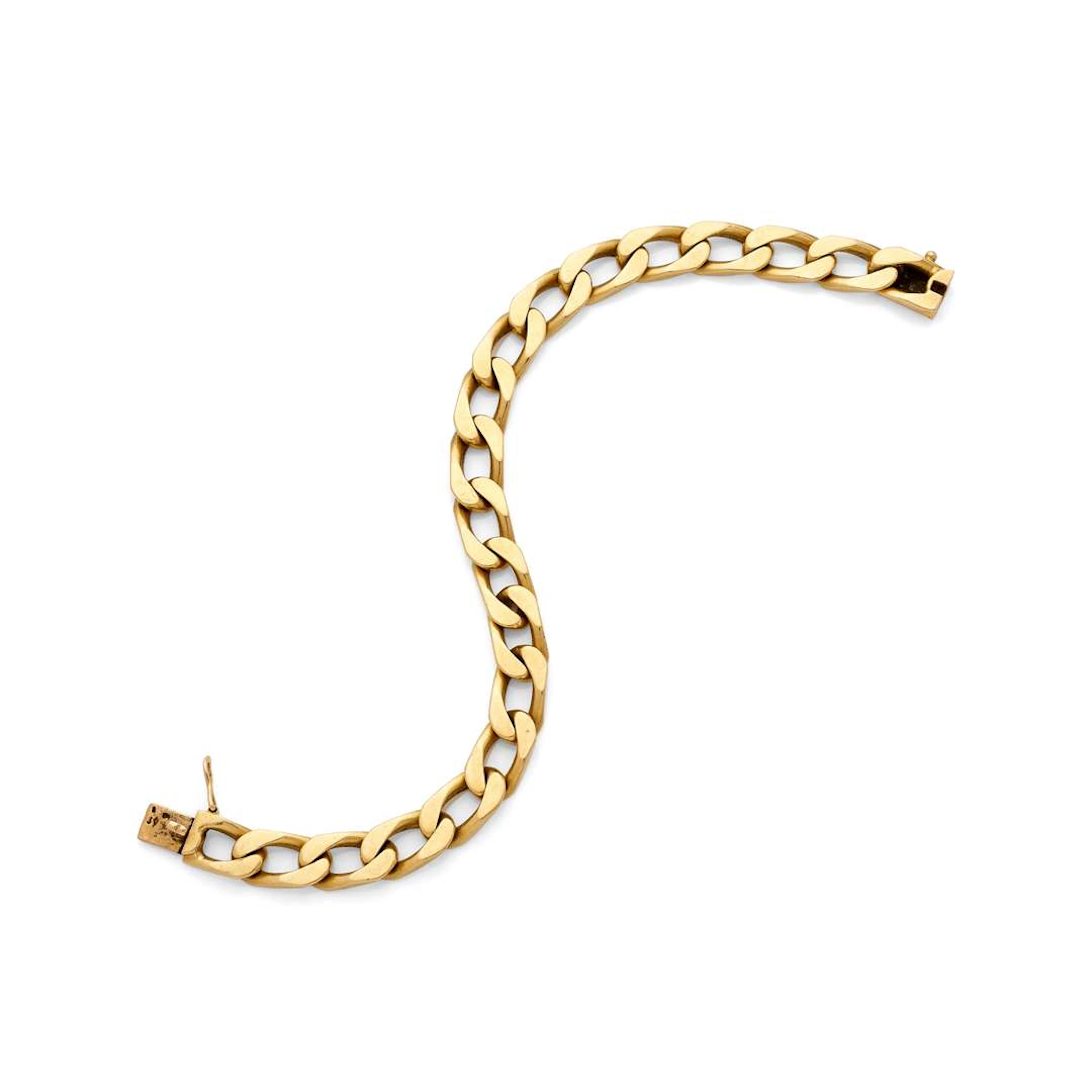 MAUBOUSSIN, “Gourmette” bracelet