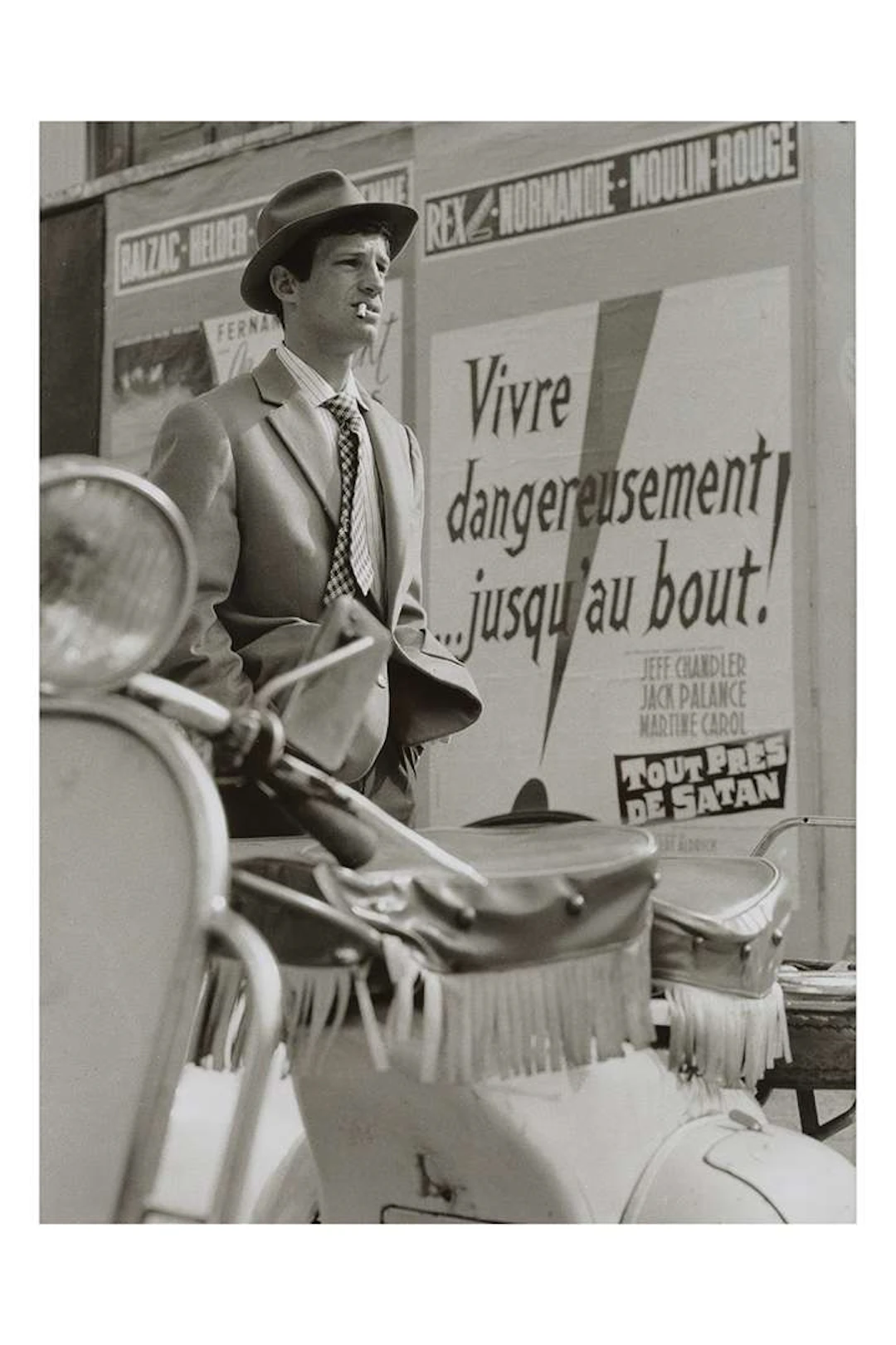 Raymond CAUCHETIER (1920–2021), À bout de souffle, Jean-Luc Godard.