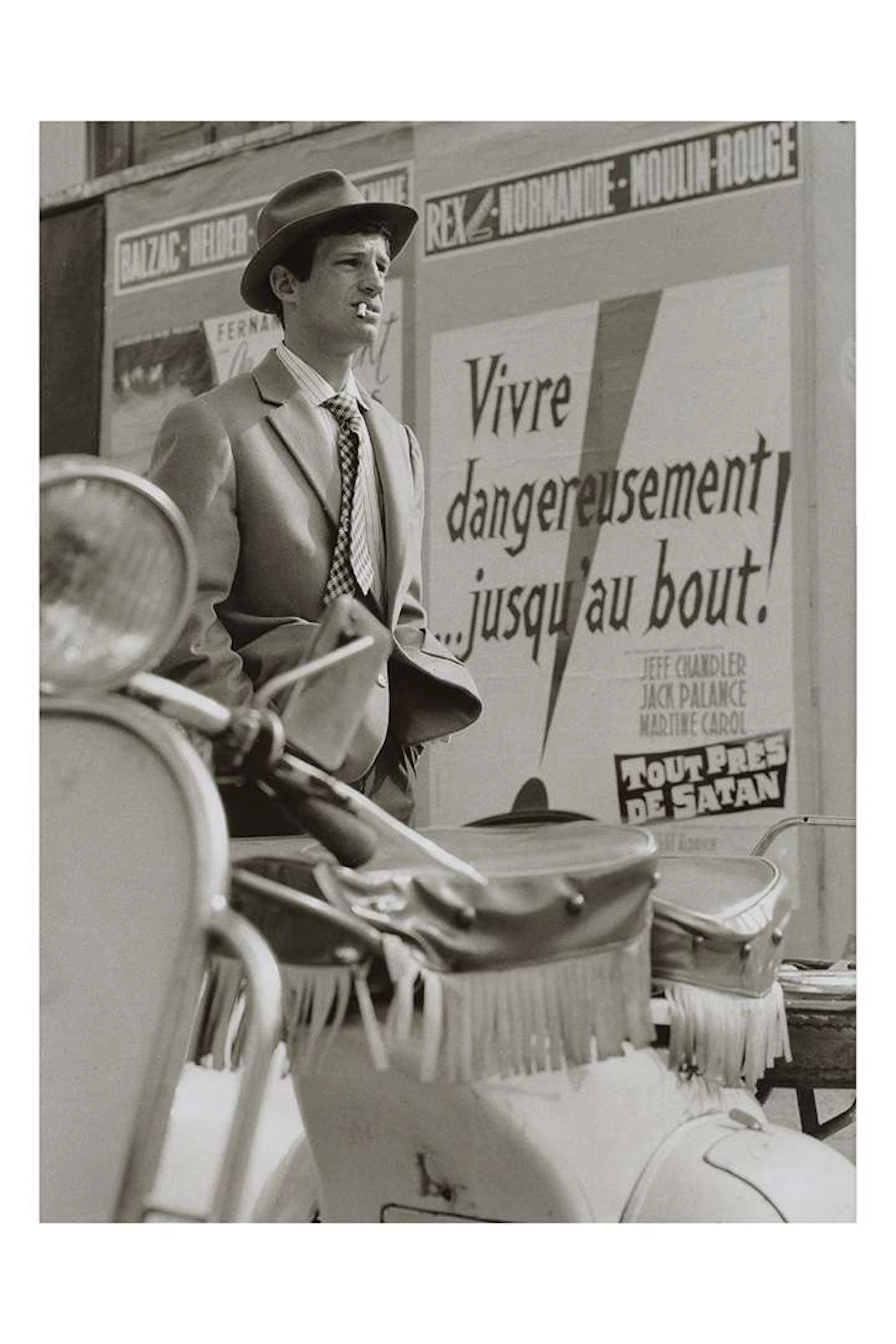 Raymond CAUCHETIER (1920–2021), À bout de souffle, Jean-Luc Godard.