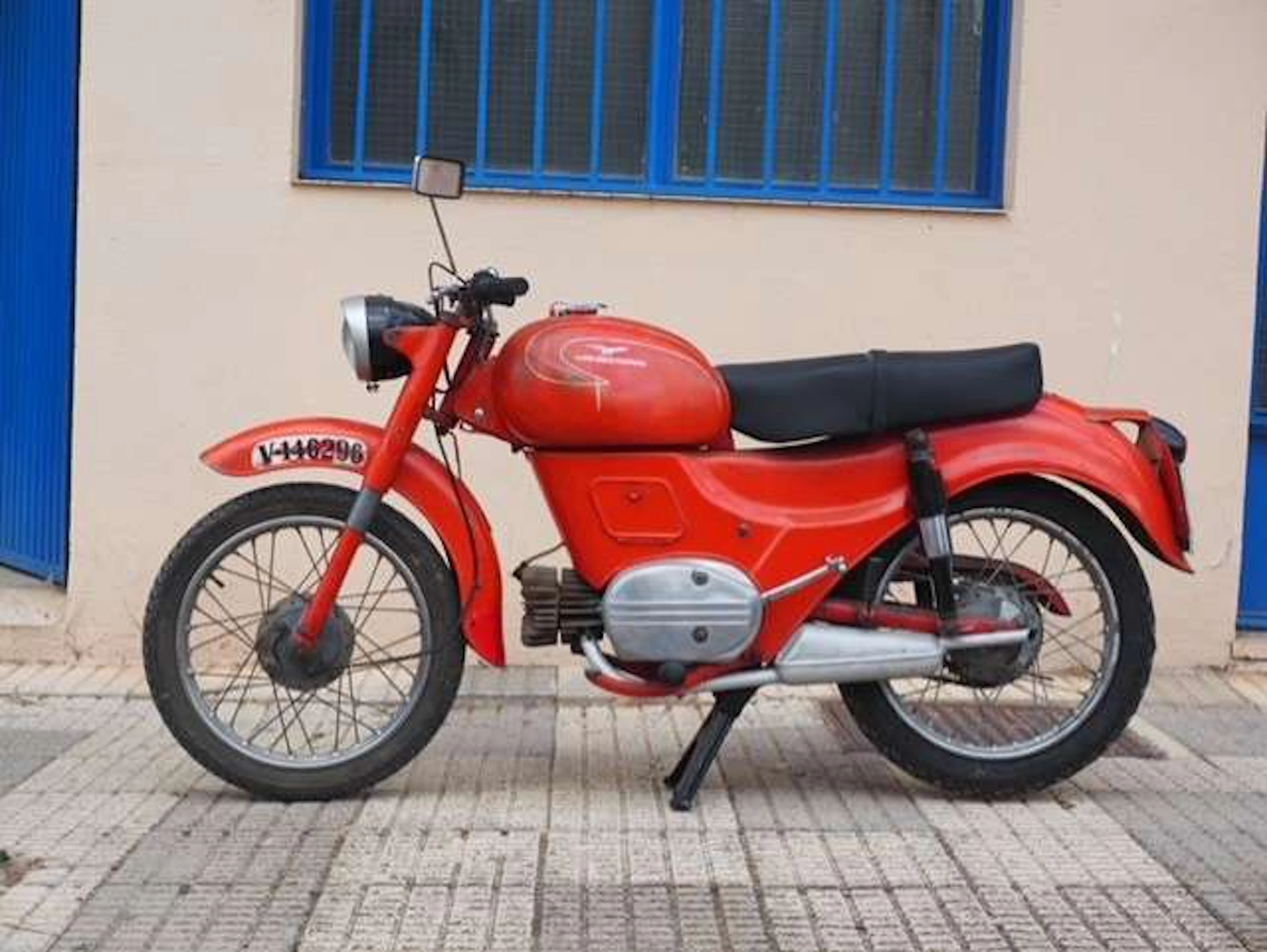 1960 – Moto Guzzi Hispania 110, Frame No. MGH -… 012009 Motor No. …
