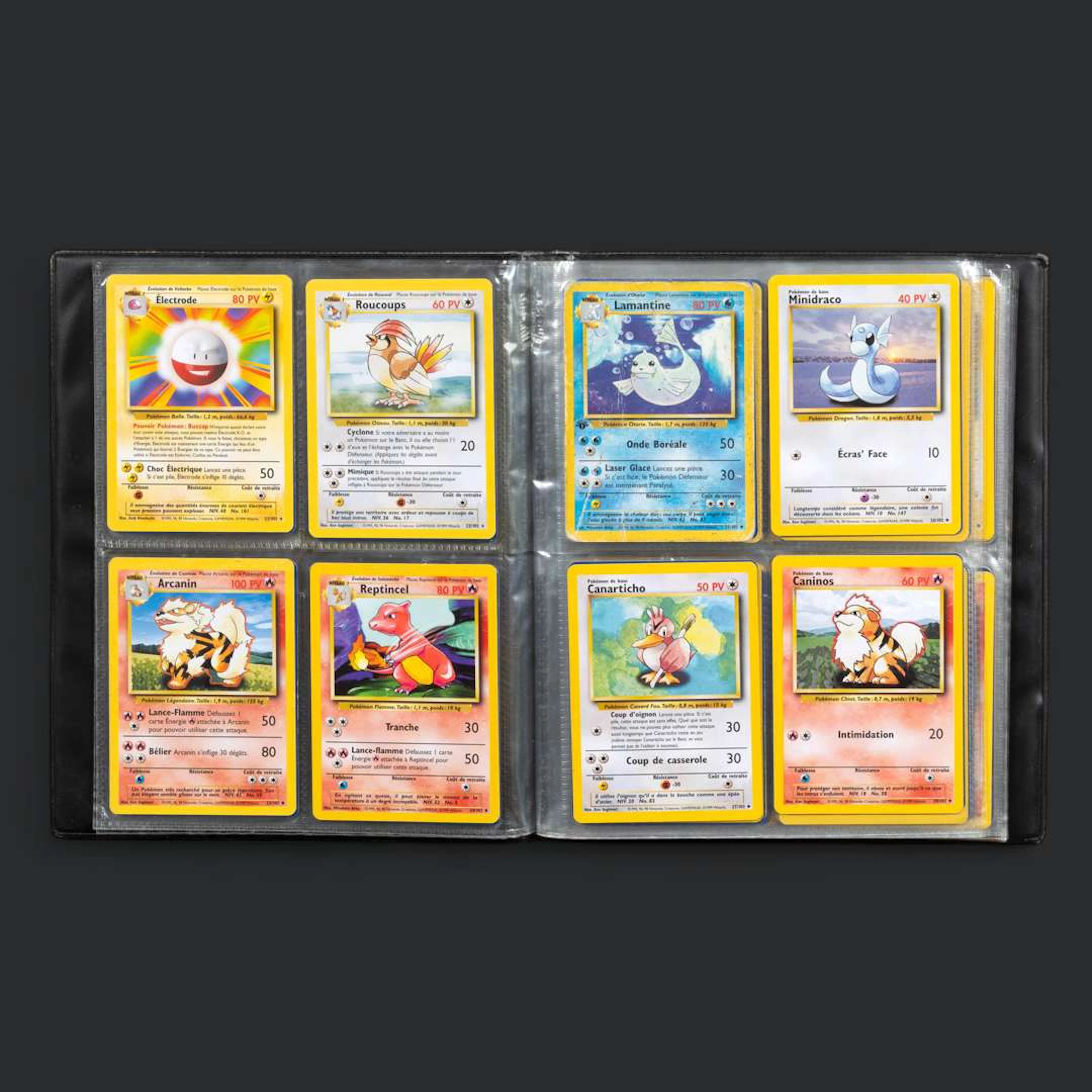 Pokémon: Complete starter set (excluding holographic cards)