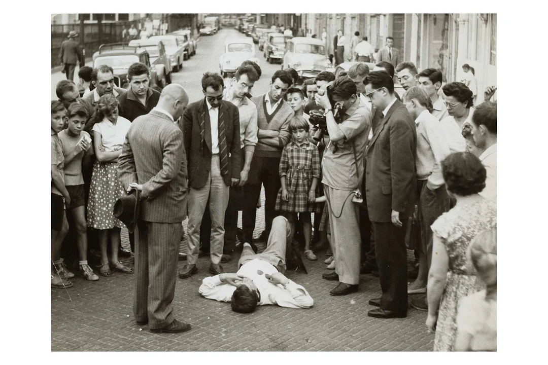 Raymond CAUCHETIER (1920–2021), Breathless, Jean-Luc Godard. Jean-Luc