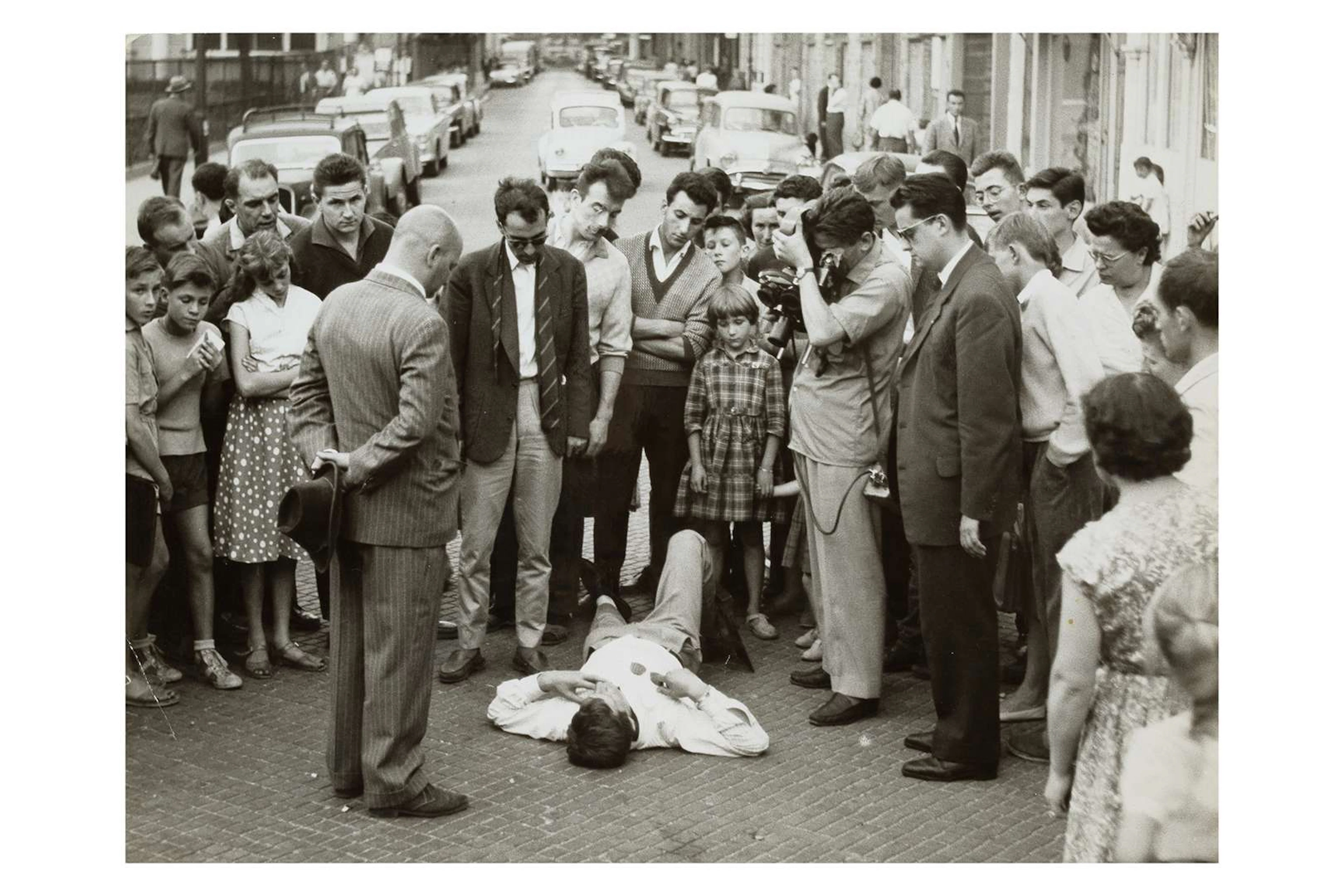 Raymond CAUCHETIER (1920–2021), Breathless, Jean-Luc Godard. Jean-Luc