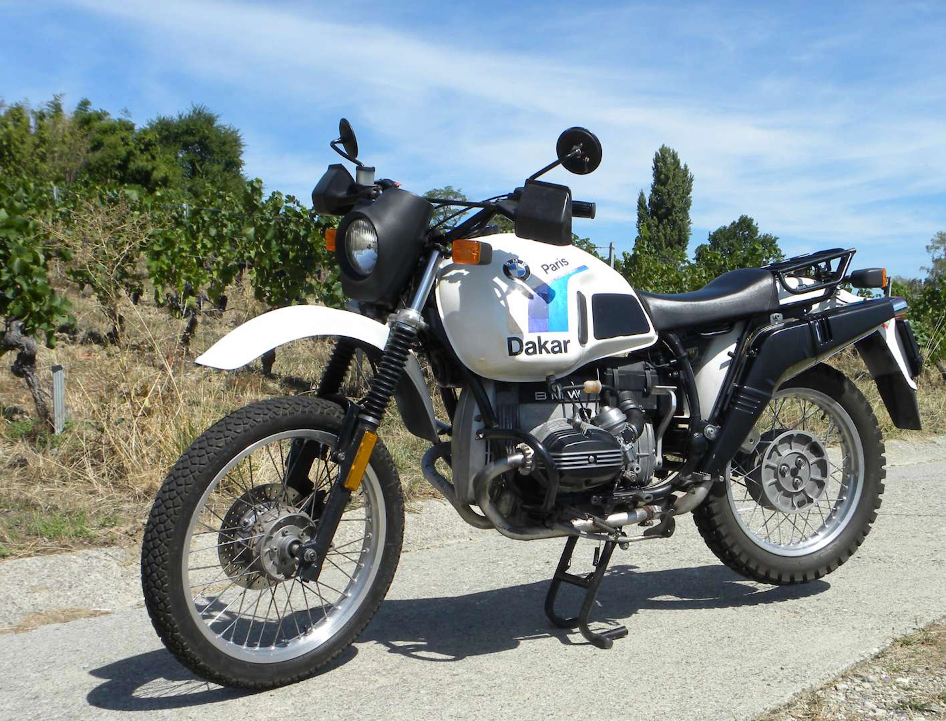 1986 – BMW R80 G/S Paris–Dakar, Chassis No. 628 918 6 R806/6 Engine