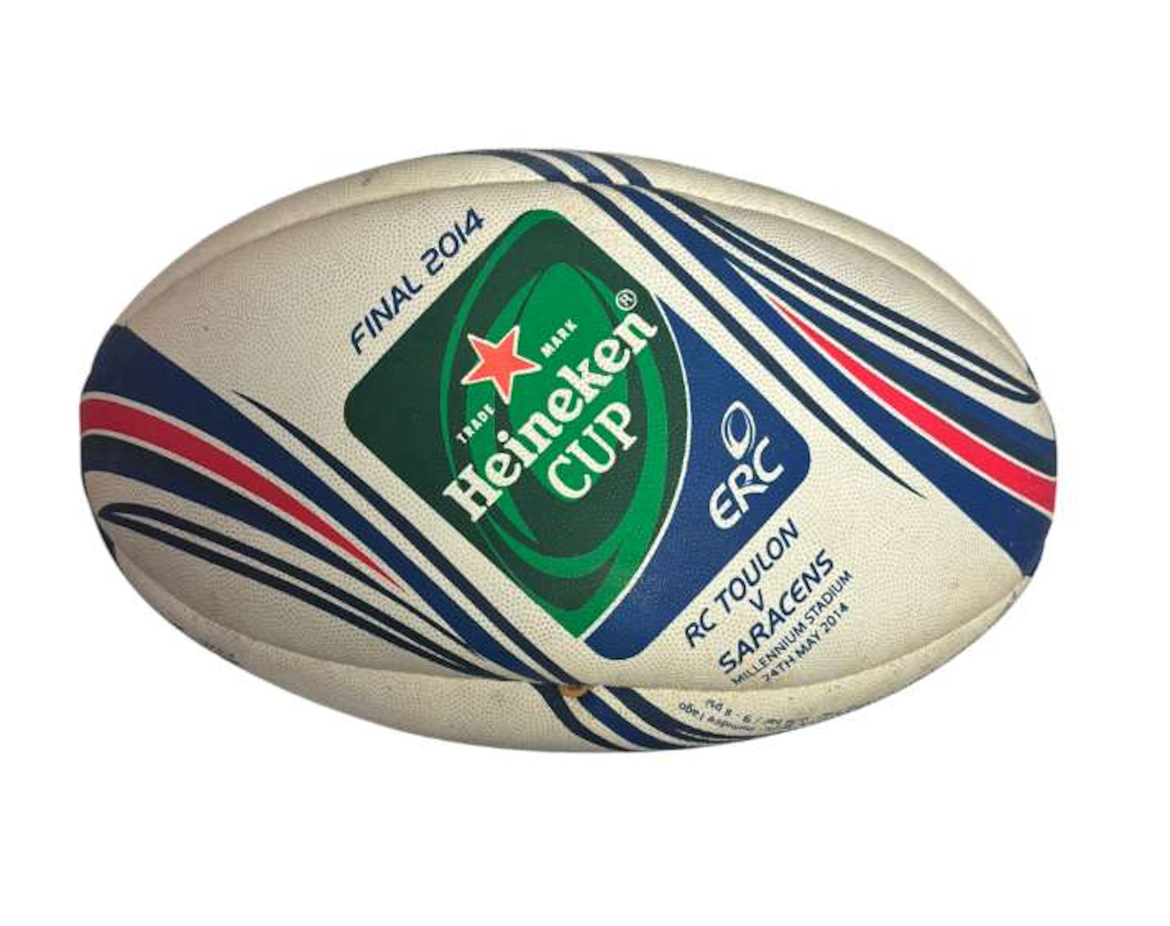 RUGBY Signed ball, Ballon signé