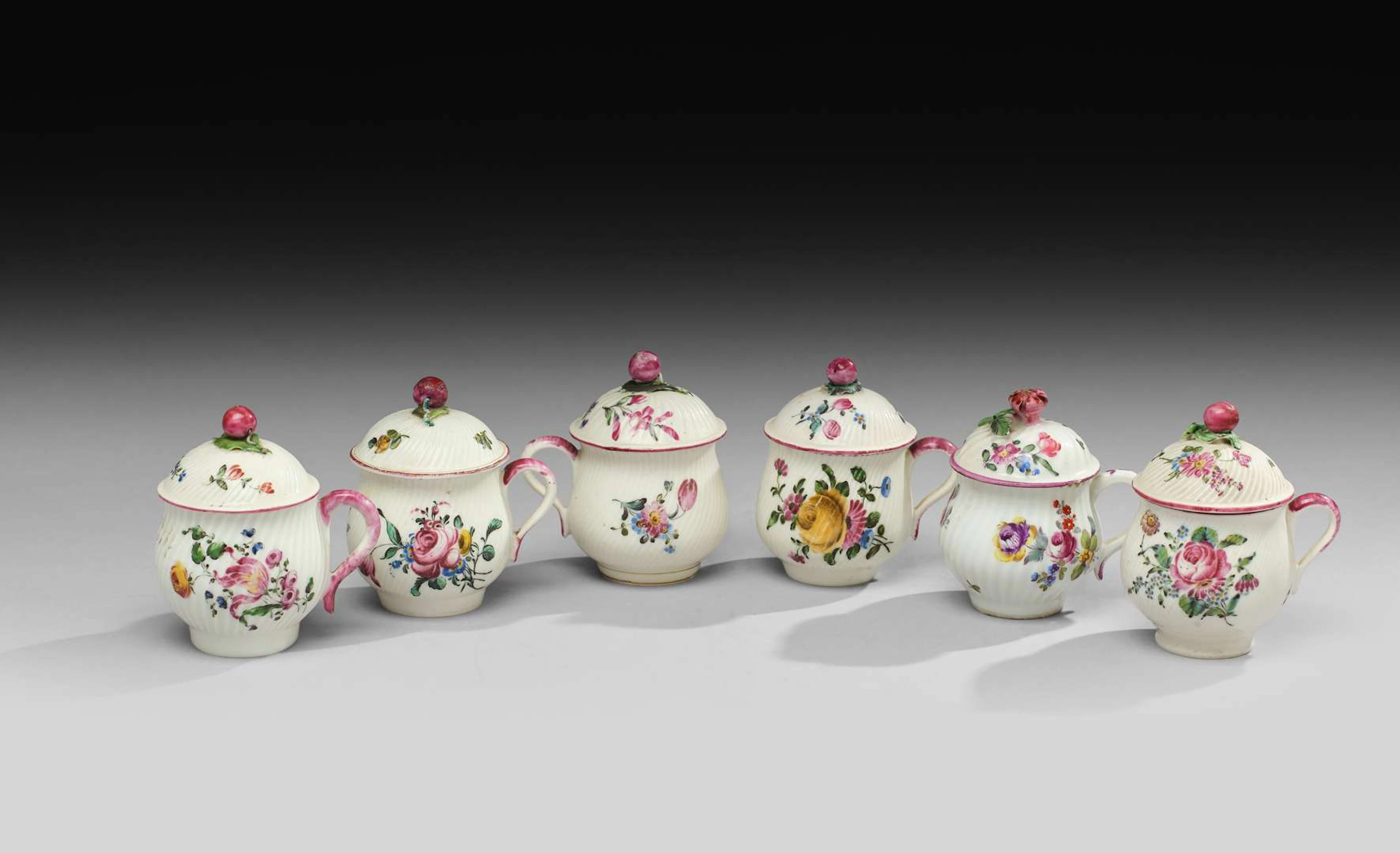 SIX JUICE JARS