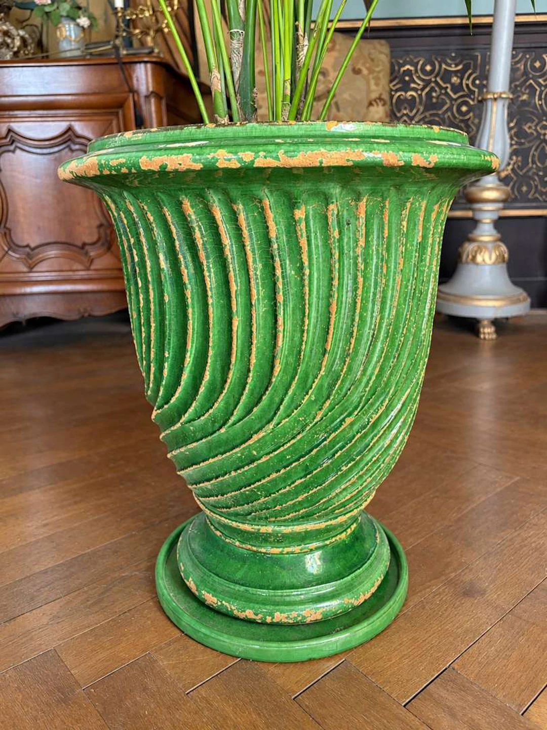 ANDUZE, La Madeleine Factory, Glazed terracotta vase