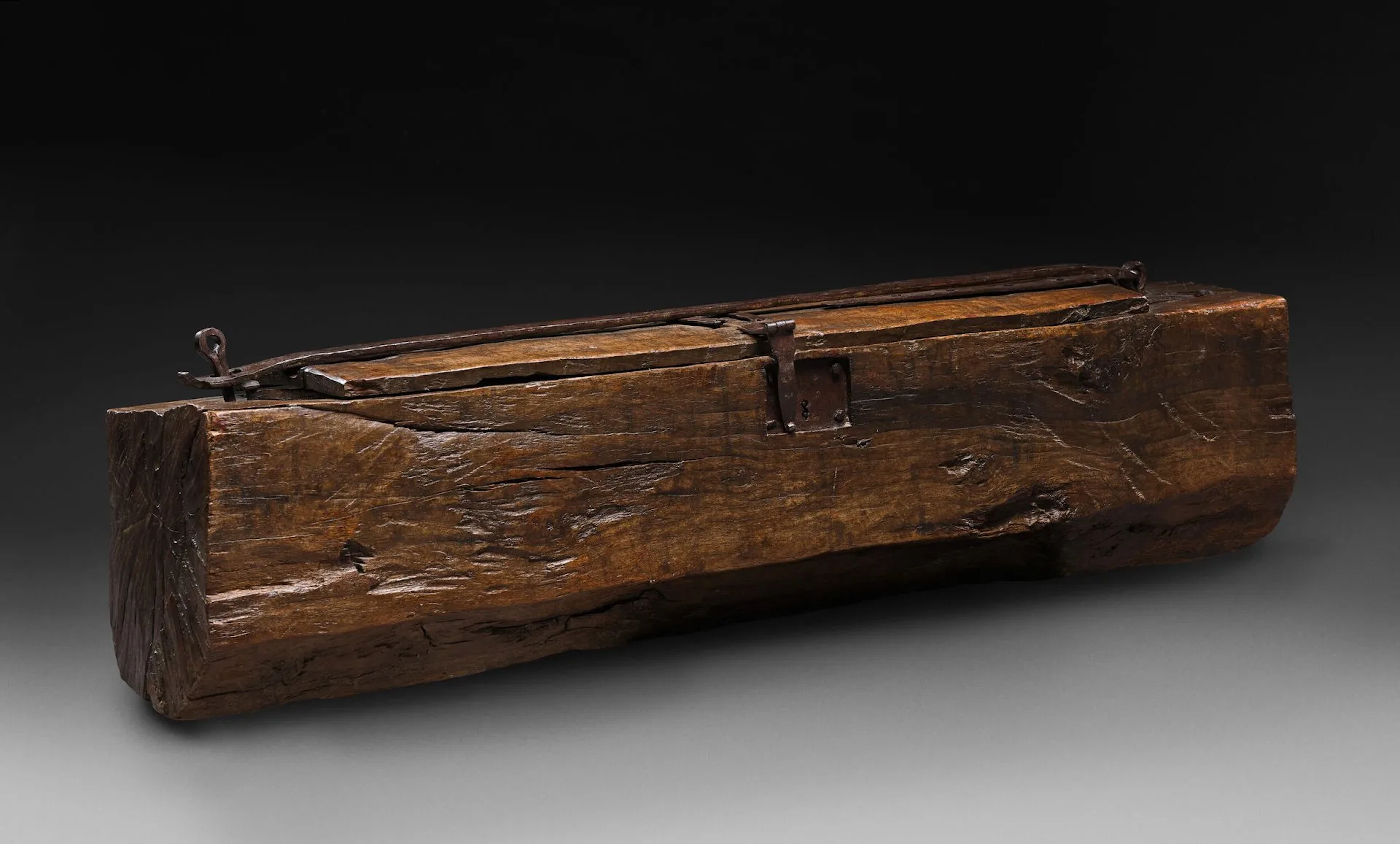RARE AND MASSIVE CHURCH TREASURE CHEST - Lot 131
