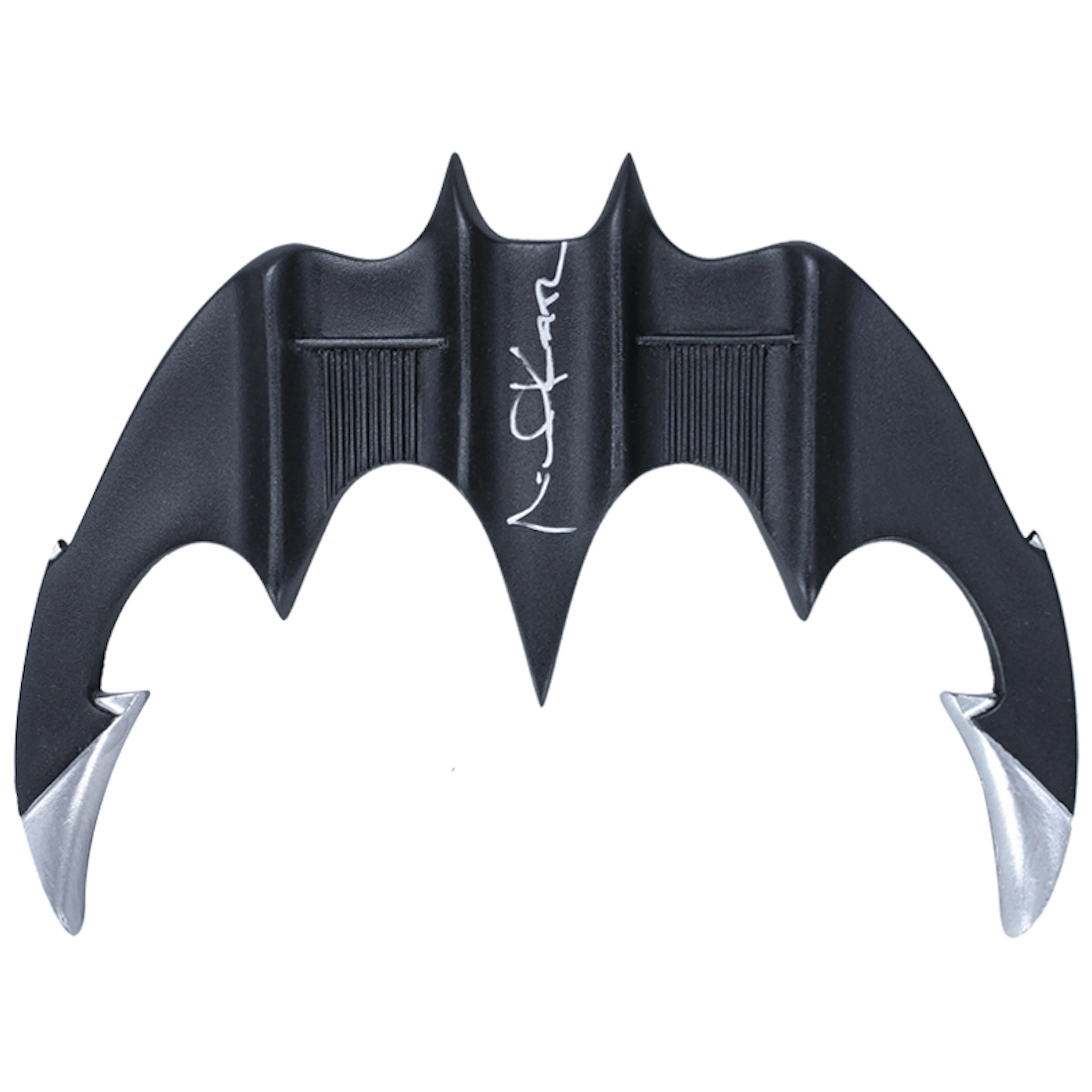 Michael Keaton Autographed 1989 Batman Prop Replica Batarang, All