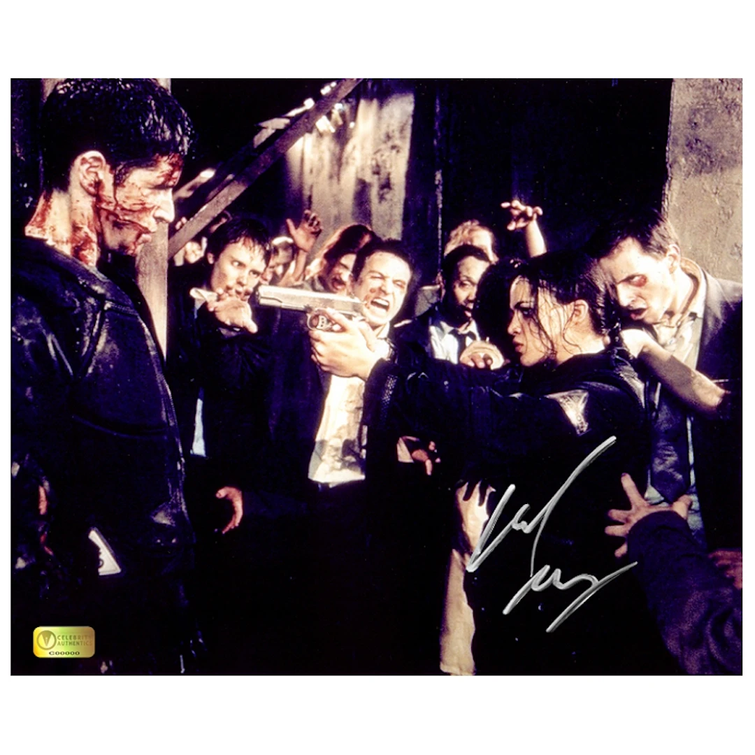 Michelle Rodriguez Autographed Resident Evil Action 8x10 Photo, All