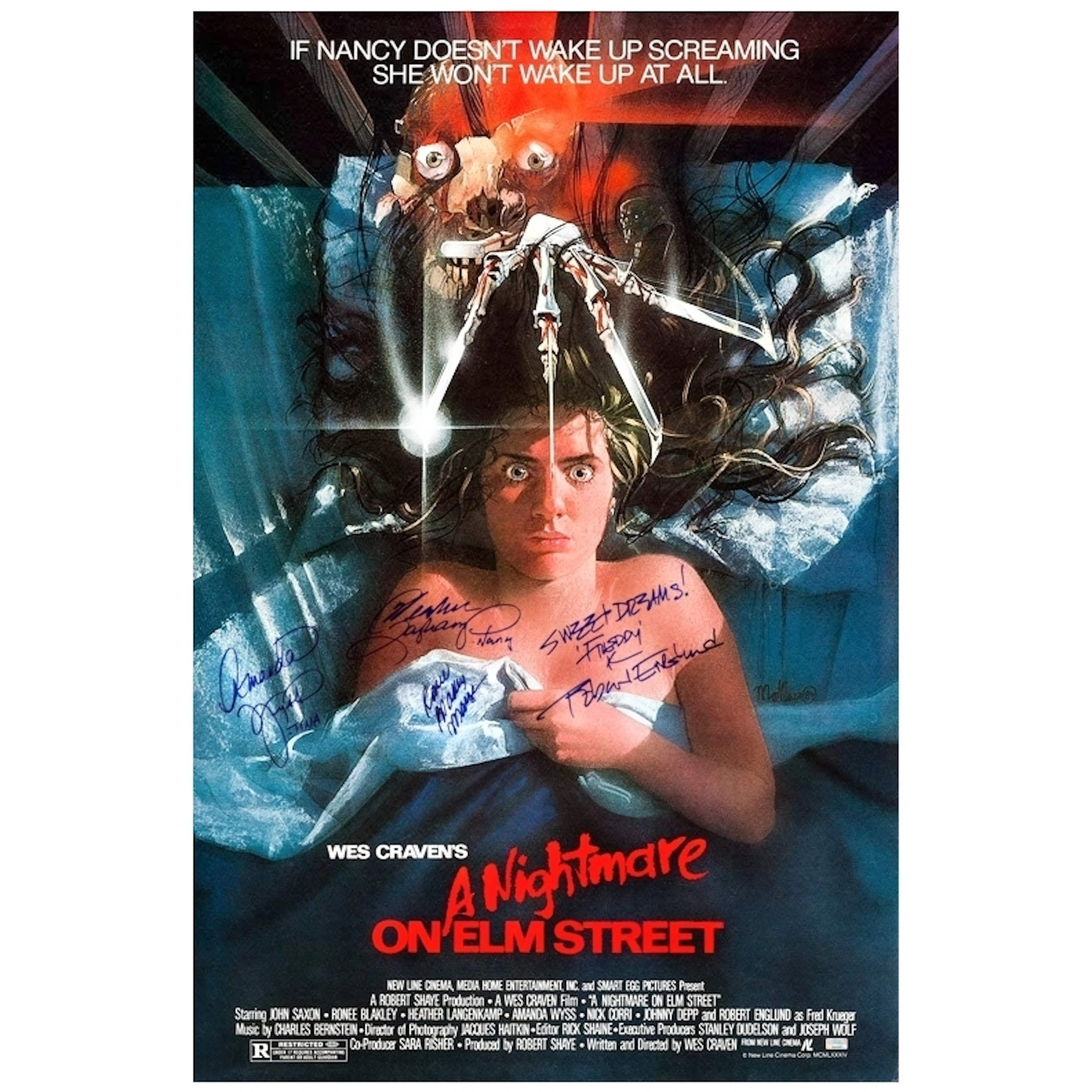 Robert Englund, Heather Lagenkamp, Amanda Wyss, Ronee Blakley Cast