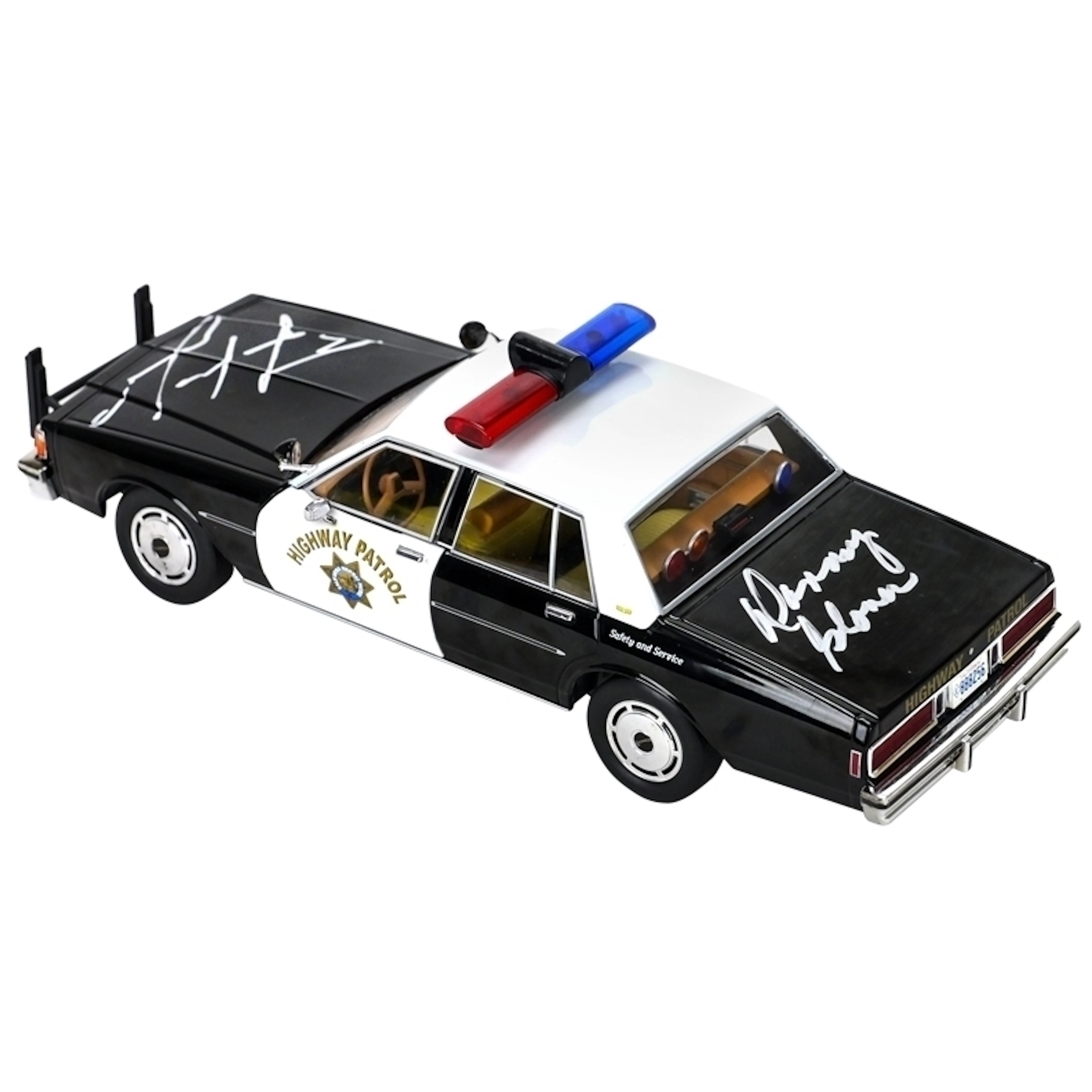 Mel Gibson, Danny Glover Autographed Greenlight 1989 Chevrolet Caprice