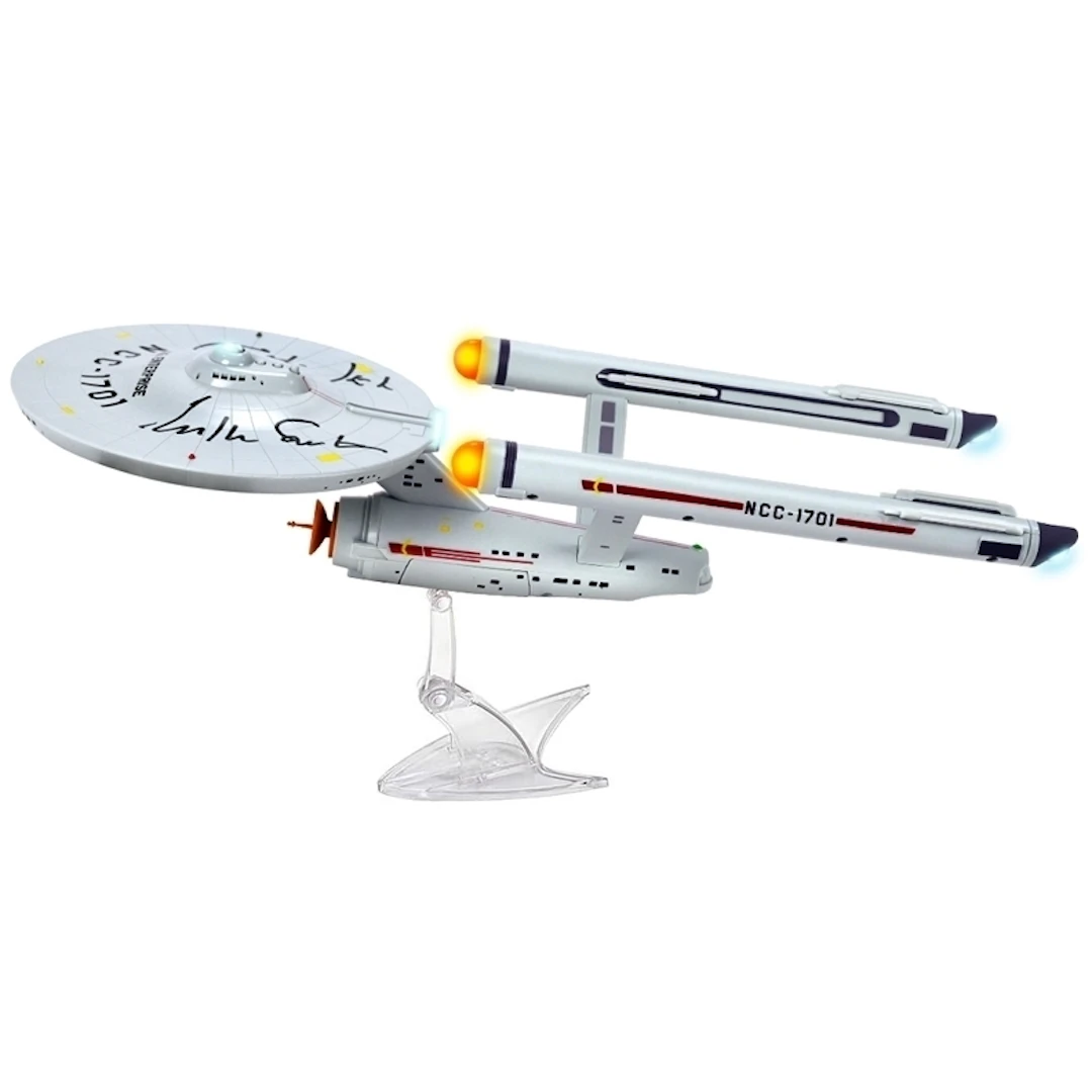 William Shatner Autographed Star Trek The Original Series 18" Starship