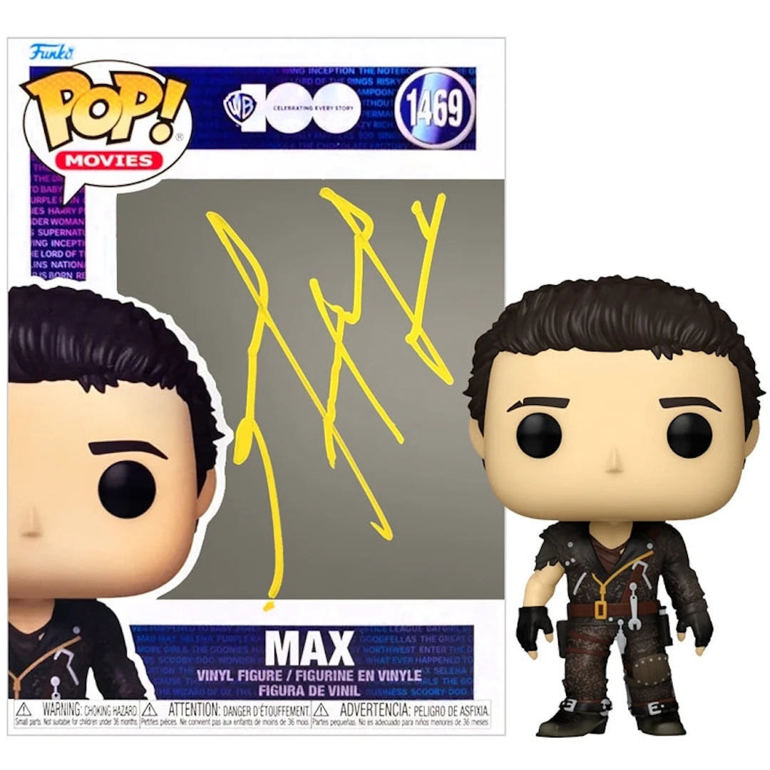 Mel Gibson Autographed Warner Brothers 100 Years Mad Max #1469 POP!