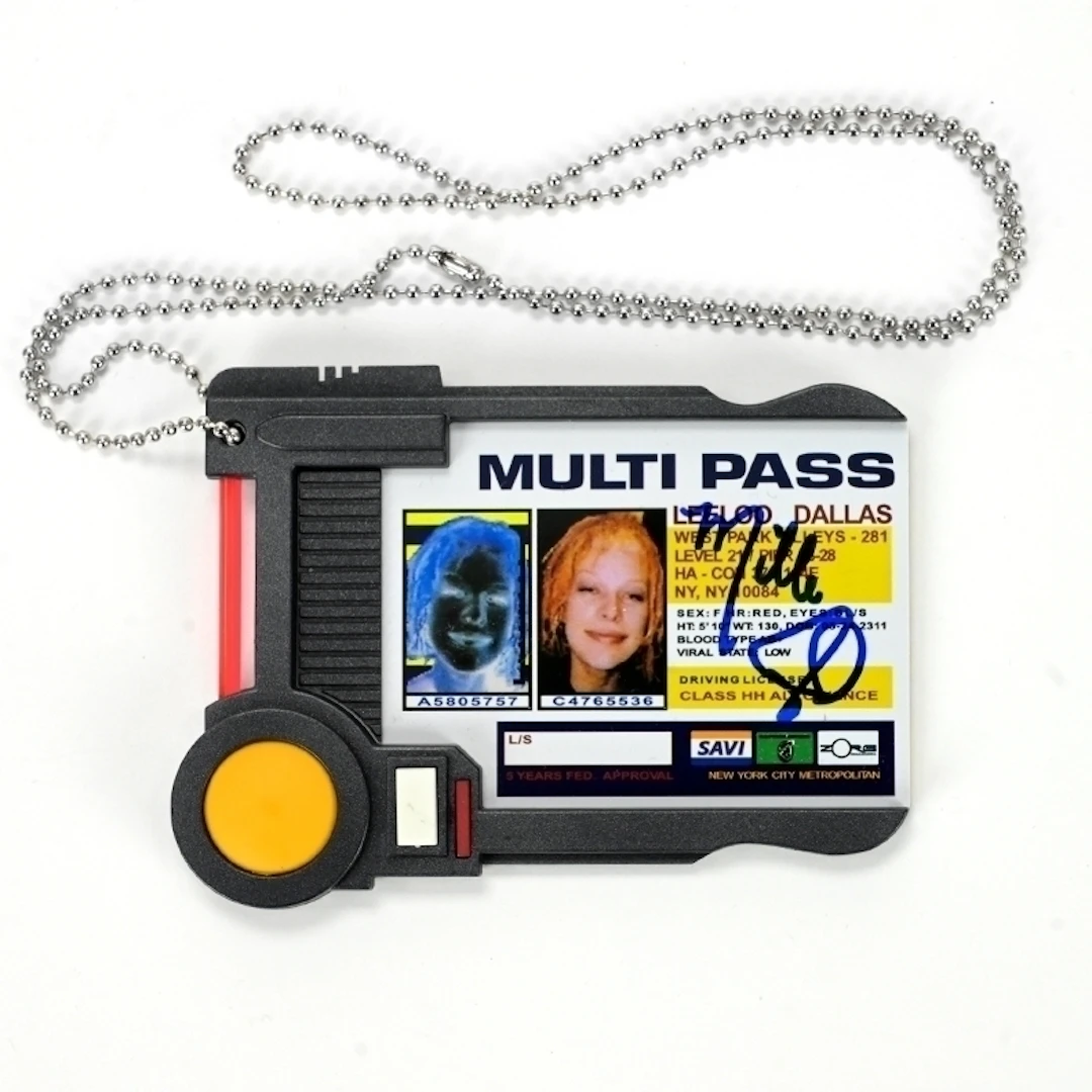 Milla Jovovich Autographed 1997 Fifth Element Leeloo Dallas Multi
