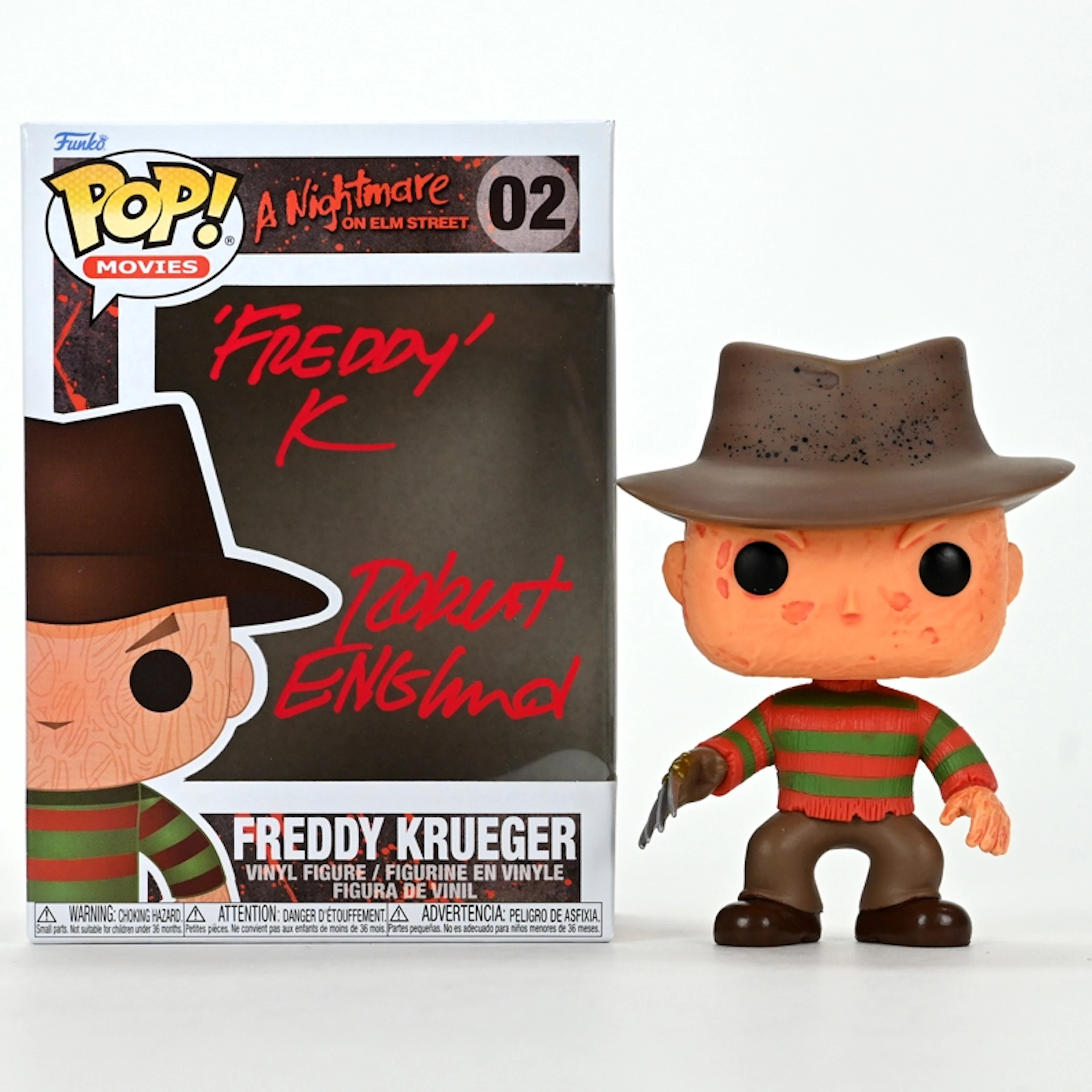 Robert Englund Autographed Nightmare on Elm Street Freddy Krueger