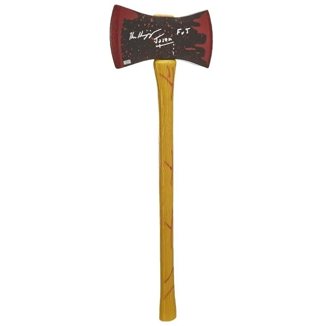 Ken Kirzinger Autographed Friday the 13th Jason Voorhees Axe, All