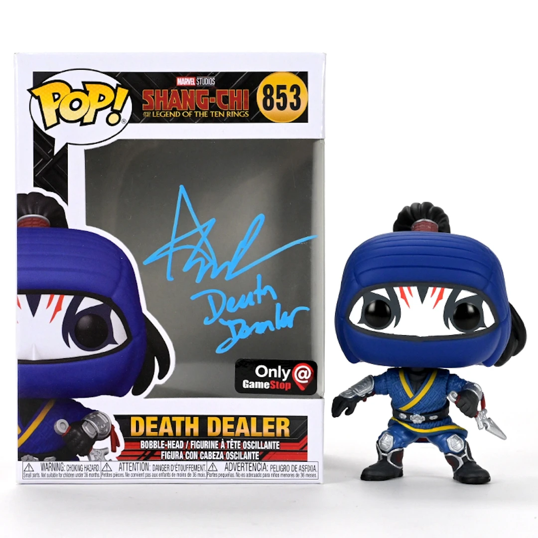 Andy Le Autographed 2021 Shang-Chi Death Dealer GameStop Exclusive