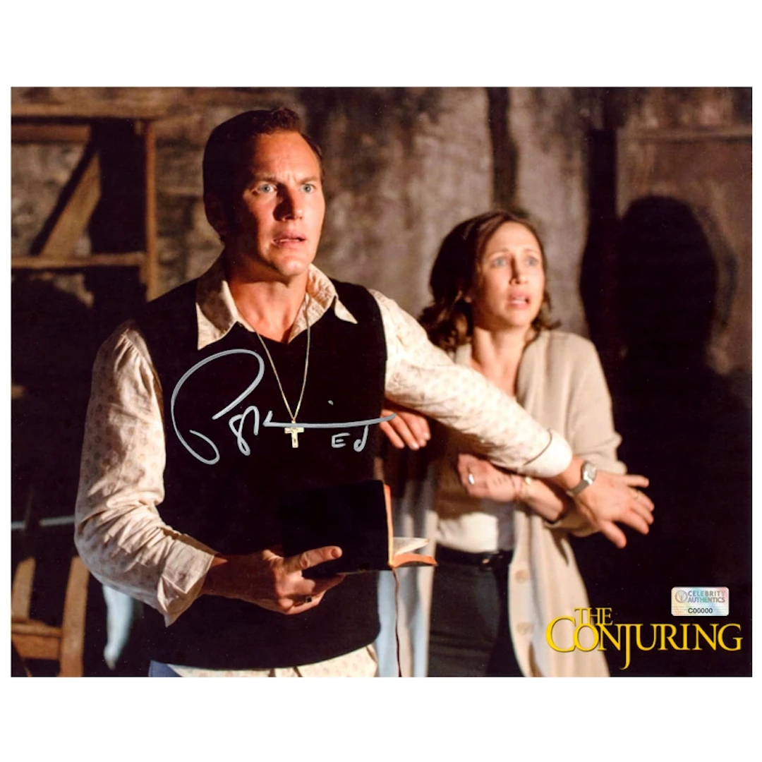 Patrick Wilson Autographed 2013 The Conjuring Exorcism 8x10 Scene