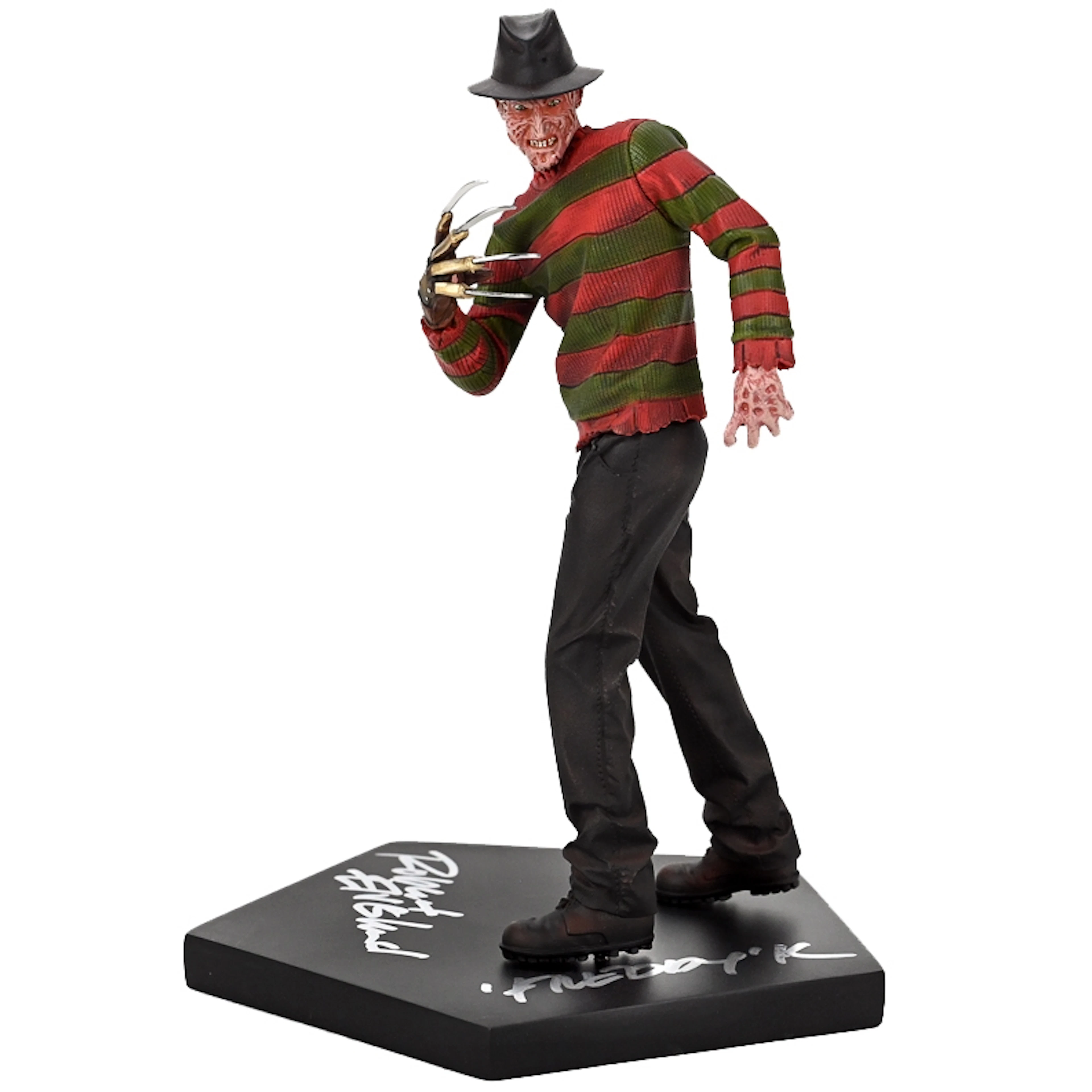 Robert Englund Autographed A Nightmare on Elm Street Iron Studios