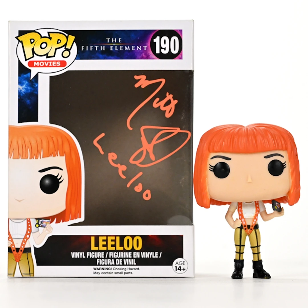 Milla Jovovich Autographed 1997 The Fifth Element Leeloo Pop Vinyl