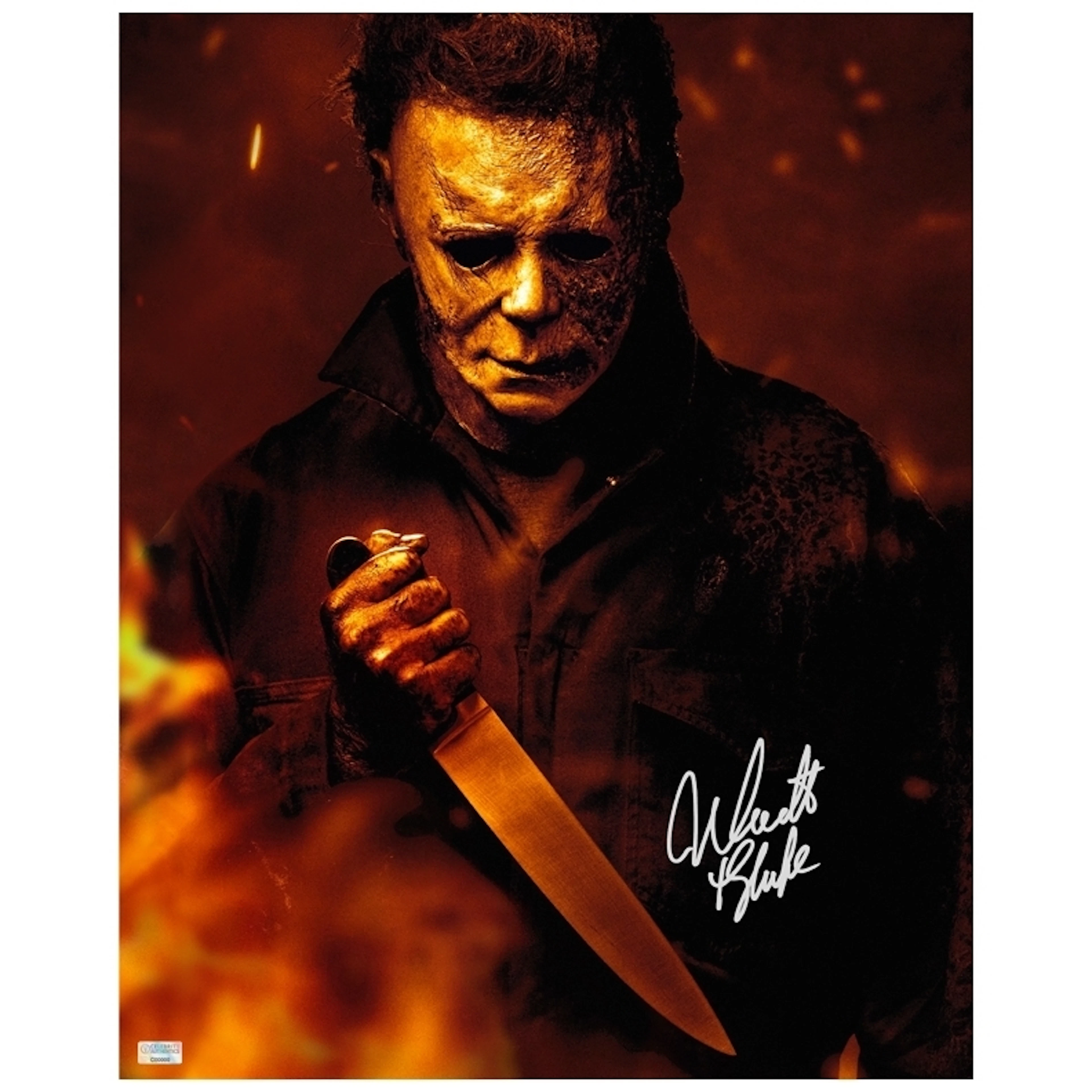 Nick Castle Autographed Halloween Kills Michael Myers When He Came