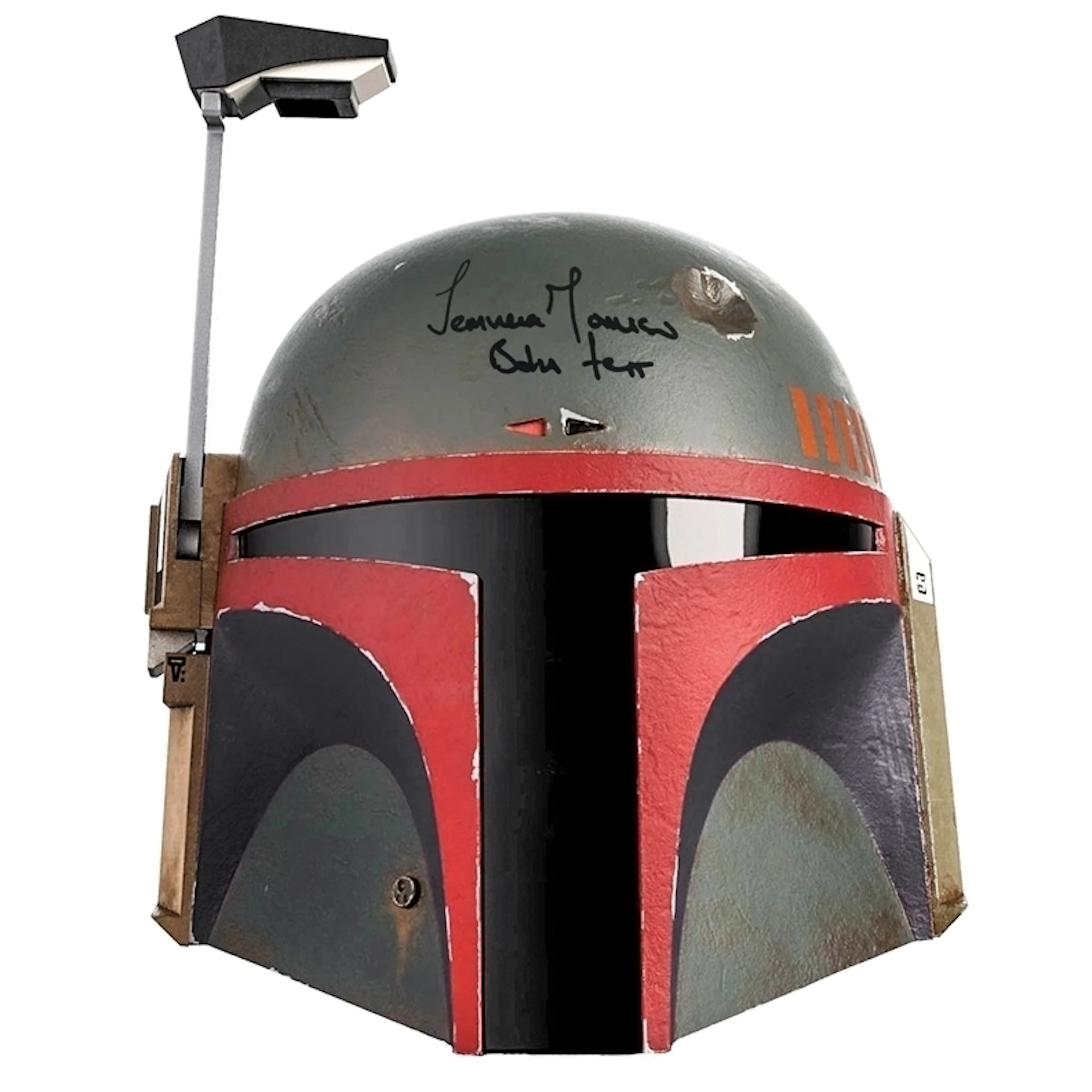 Temuera Morrison Autographed Star Wars The Black Series Boba Fett