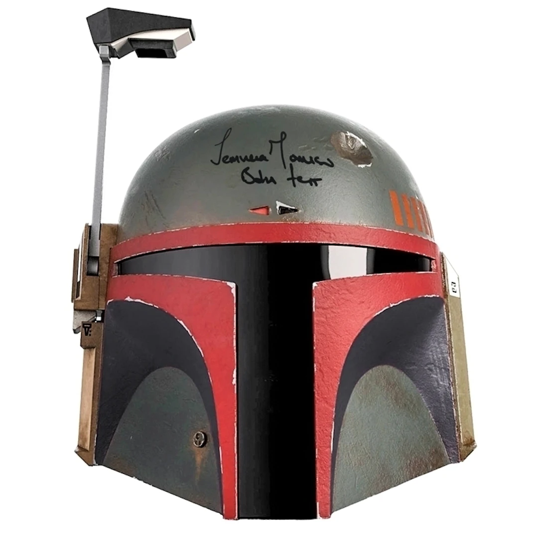 Temuera Morrison Autographed Star Wars The Black Series Boba Fett