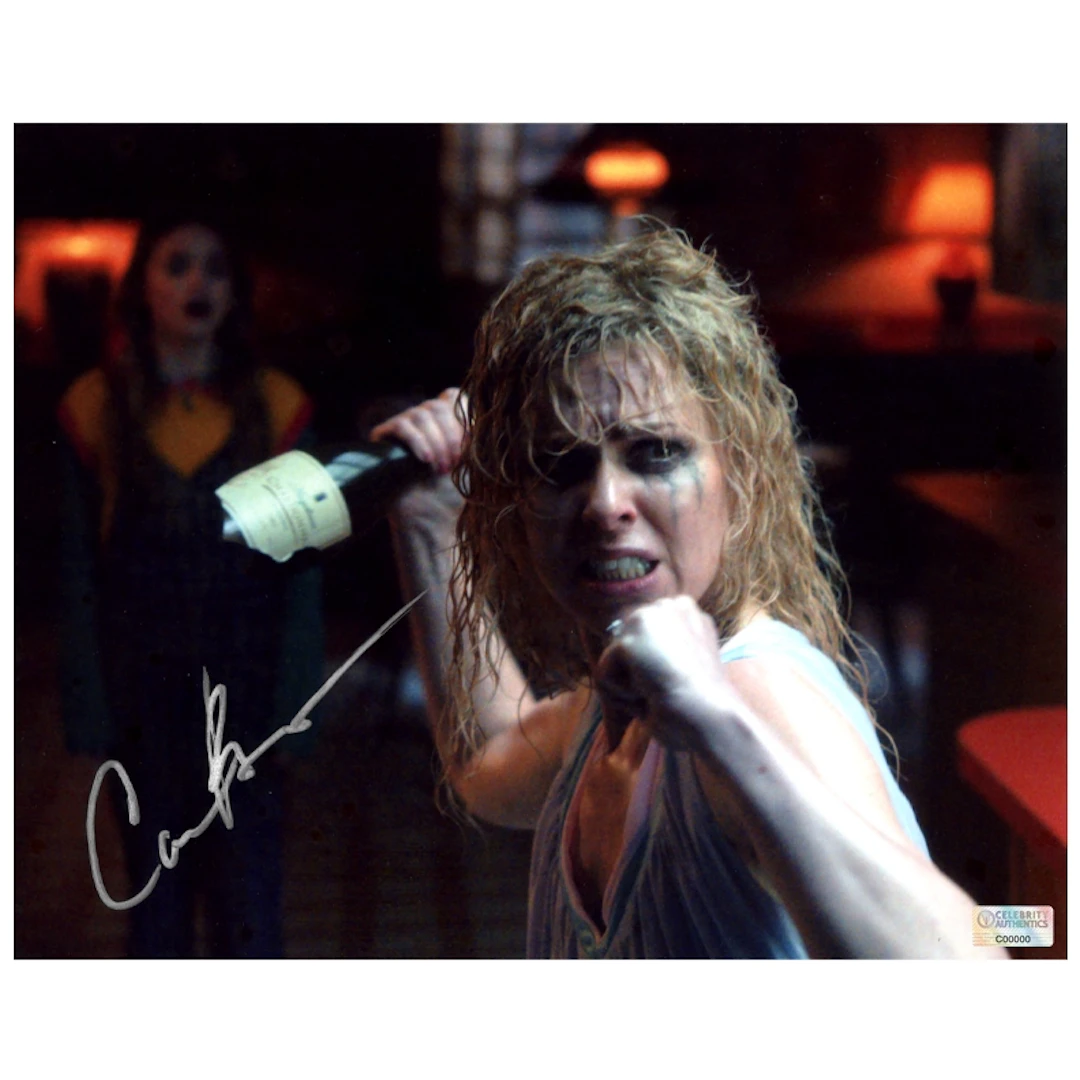 Cara Buono Autographed Stranger Things Nancy Wheeler 8x10 Scene Photo