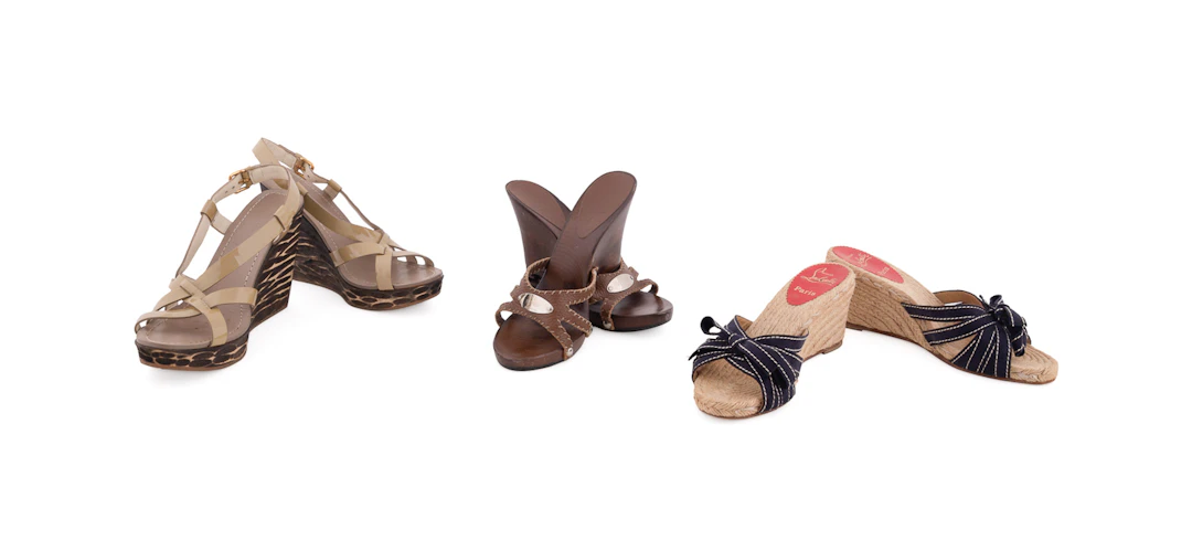 Three Pairs of Shoes, Incl. Louboutin & Fendi