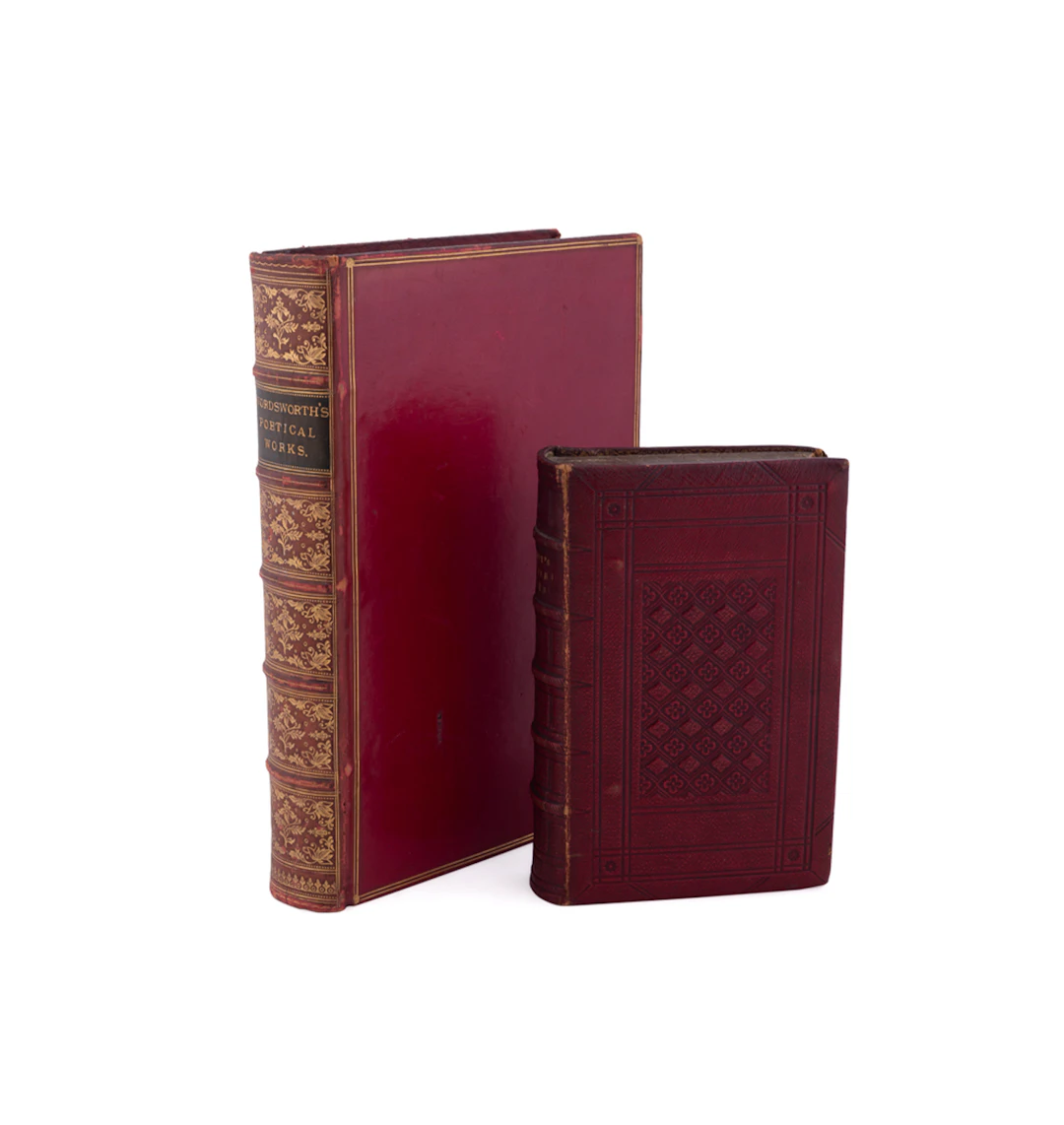Two Mid-19th C. Poetry Books, Wordsworth & Cowper