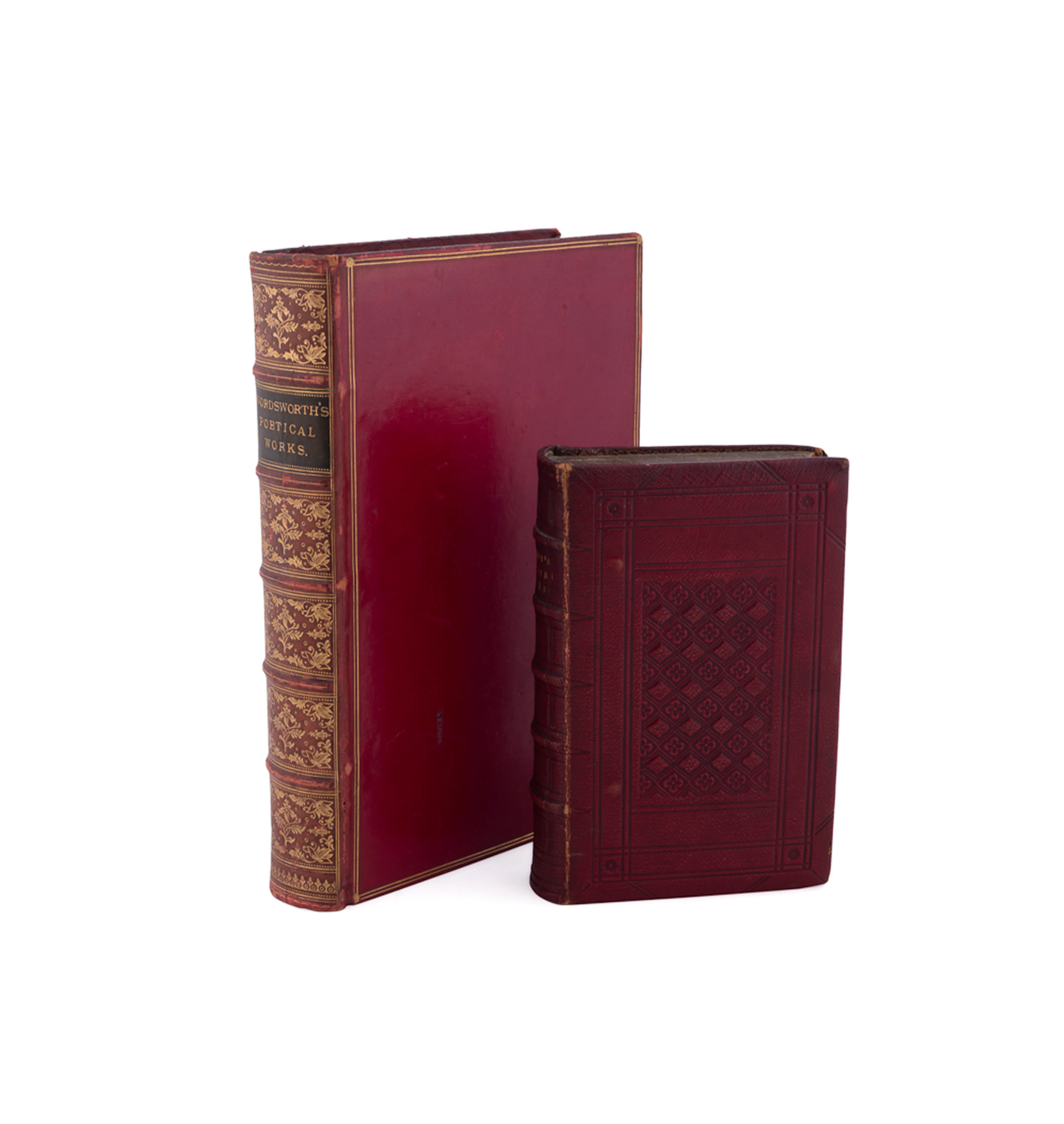 Two Mid-19th C. Poetry Books, Wordsworth & Cowper