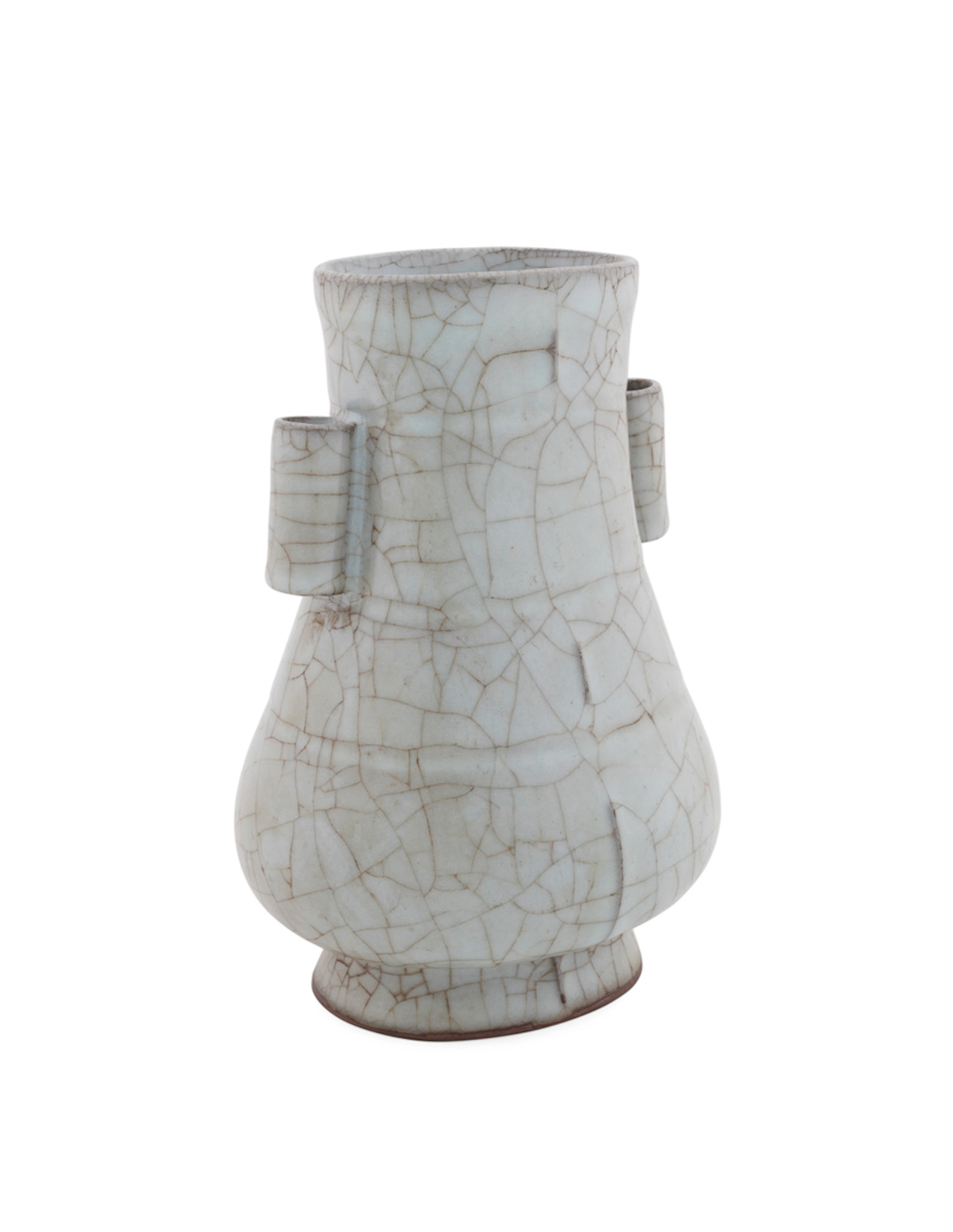 Chinese Song Dynasty Style Ge Ware Porcelain Vase
