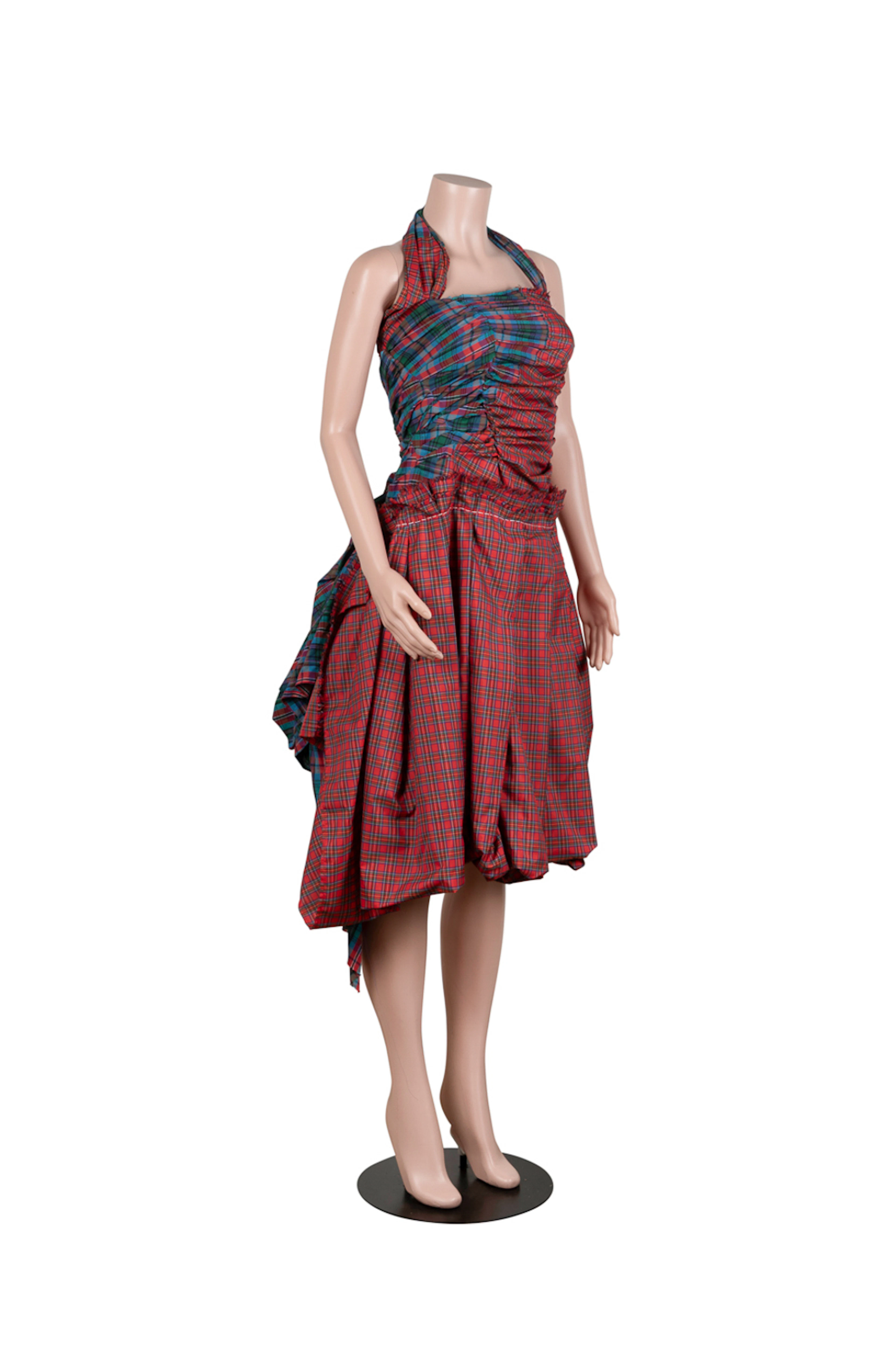 Comme des Garcons S/S 2006 Tartan Plaid Dress