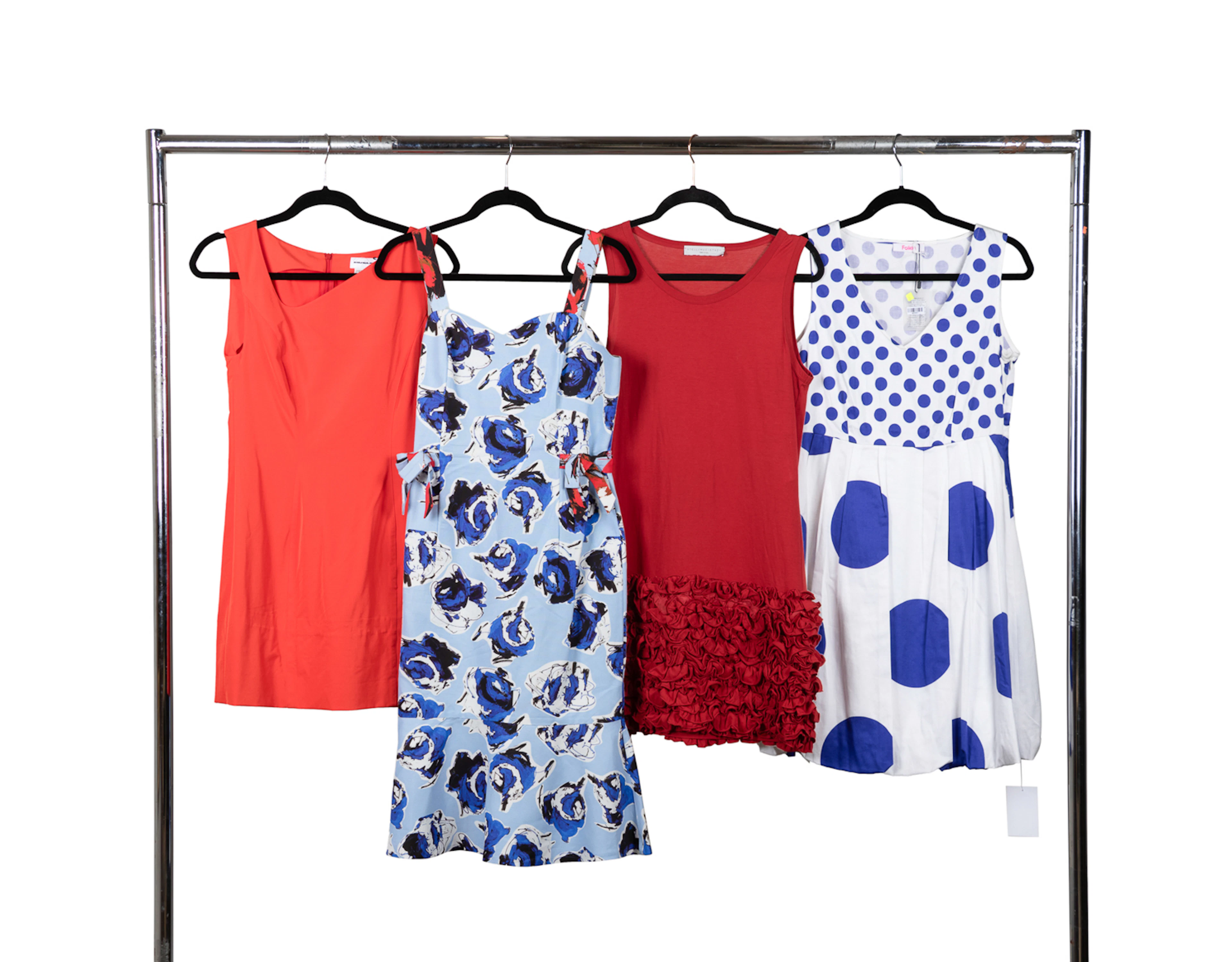 Four Designer Dresses Including Mugler, Blumarine