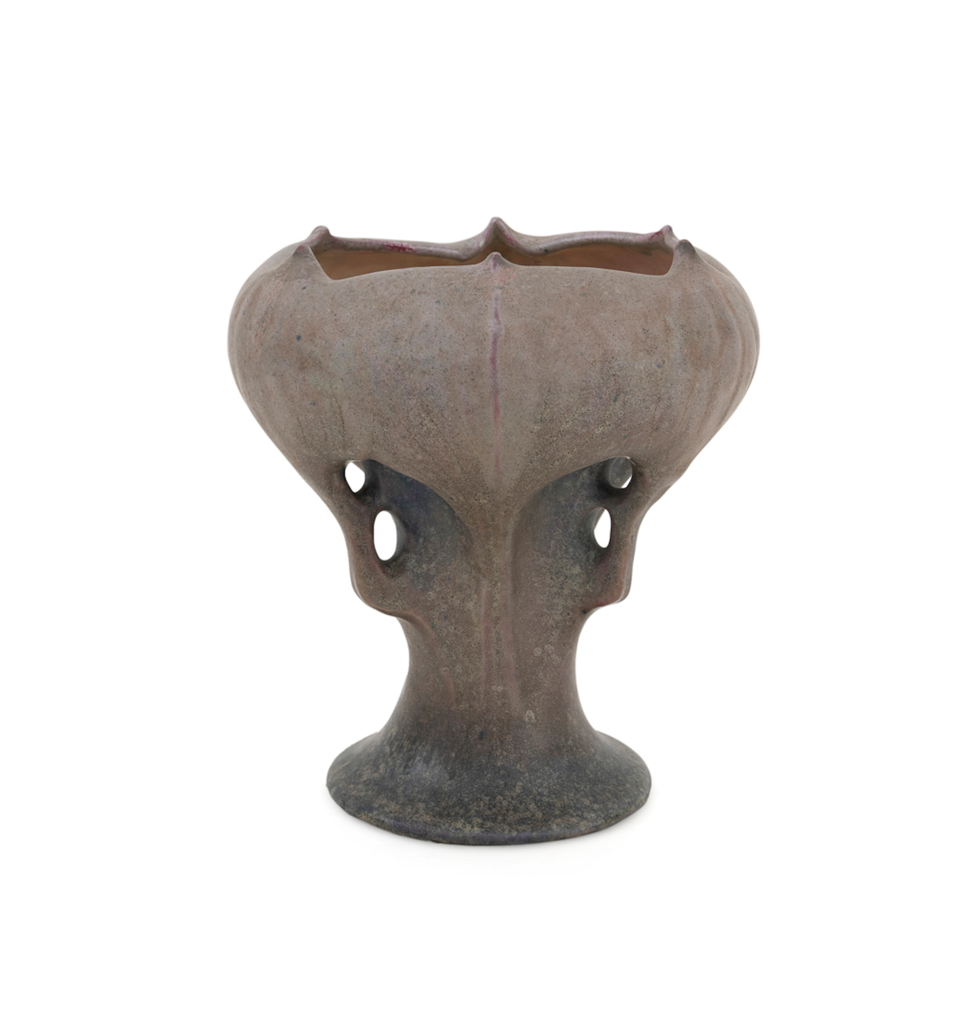 P. Dachsel for Amphora, Art Nouveau Vase, C. 1900